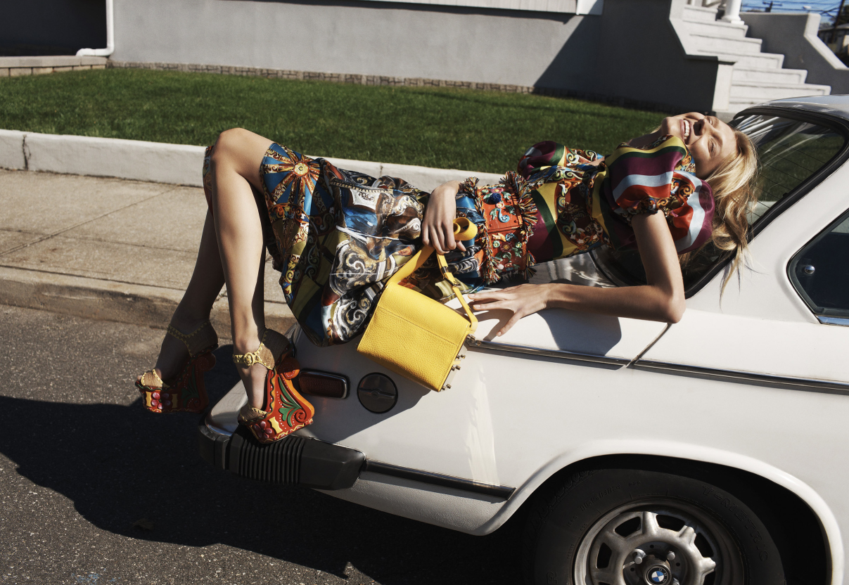elle magazine work by benny horne and grace cobb in the rockaways