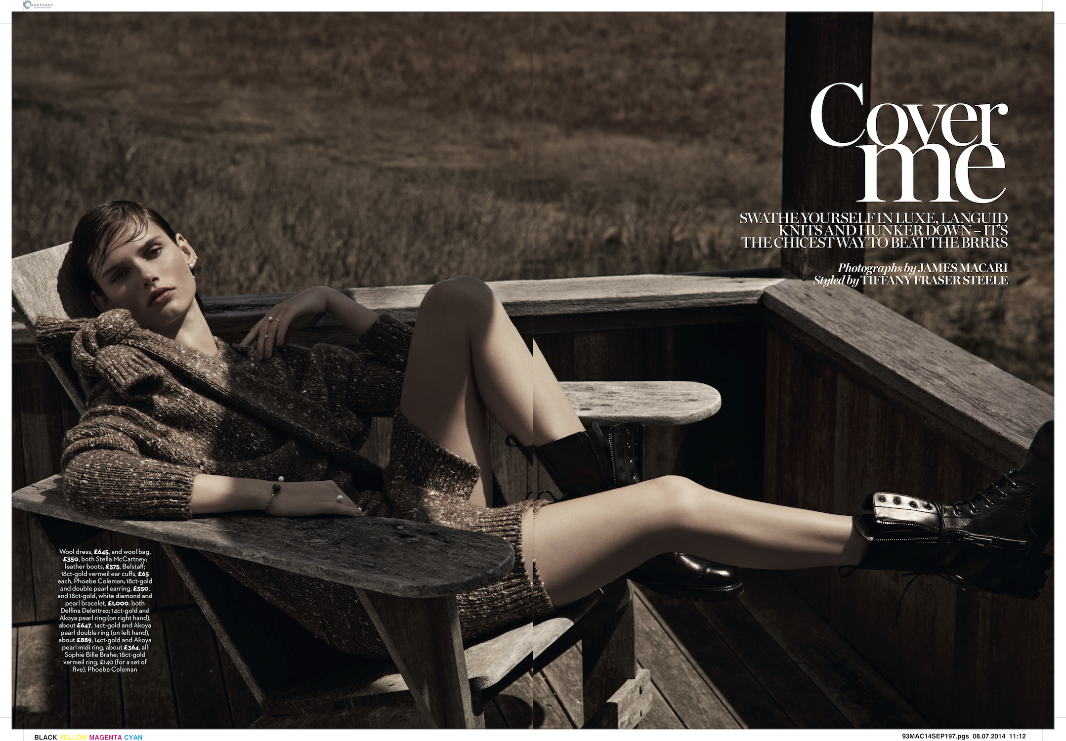 marie claire uk photo shoot by james macari and county fair productions in the hamptons 1