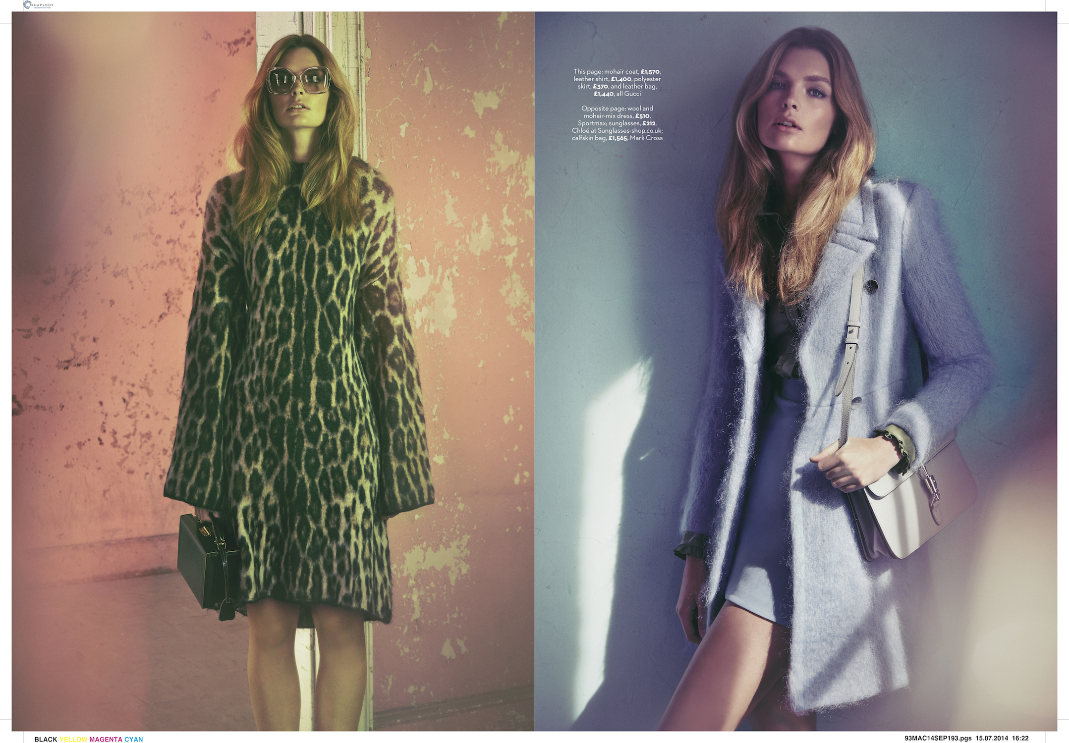 marie claire uk photo shoot of tiffany fraser steele by james macari 4