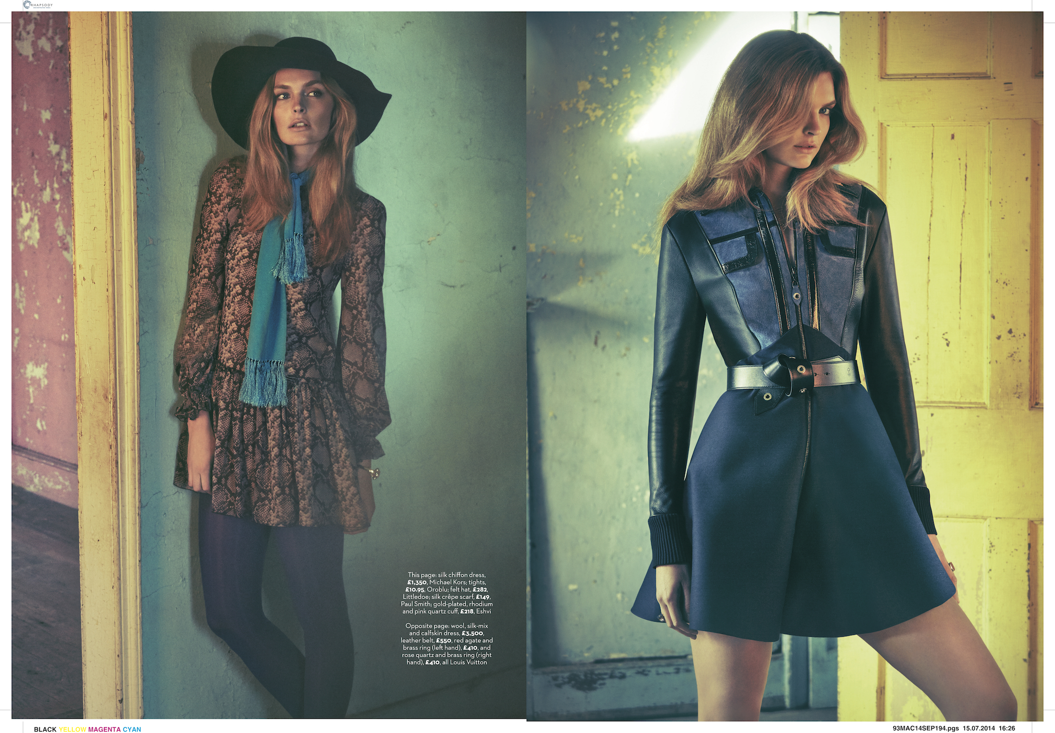 marie claire uk photo shoot of tiffany fraser steele by james macari 5