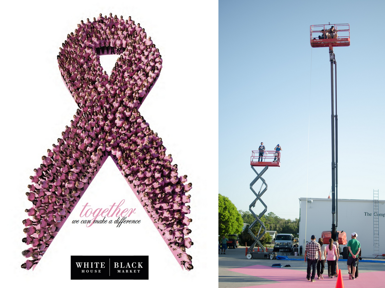 pink ribbon for white house black market and lbbc event