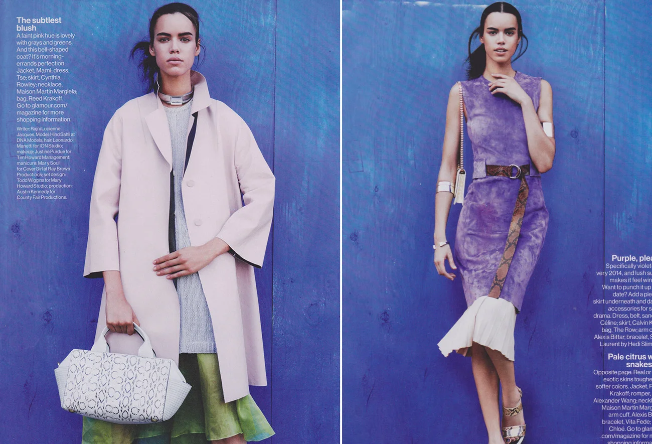 hind sahli photos for glamour magazine by photographer nicolas moore 2
