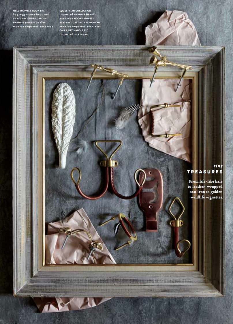 anthropologie house and home catalog on location with county fair productions still life with hooks