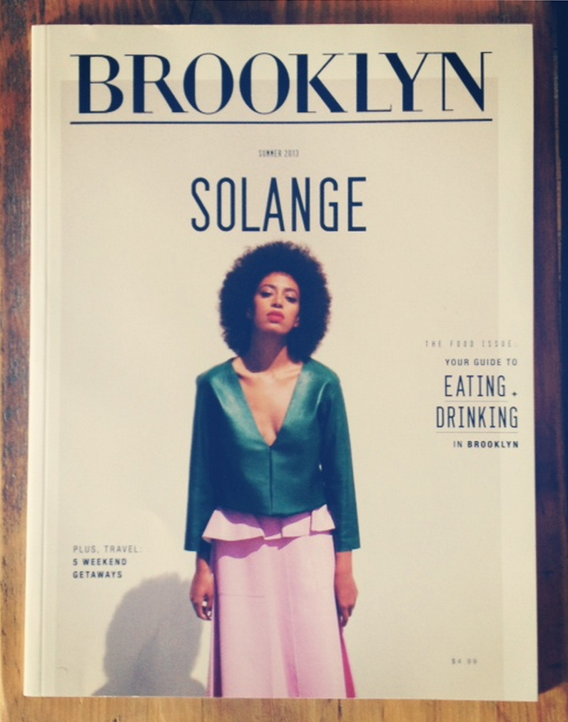 solange knowles for brooklyn magazine cover by iO tillet-wright