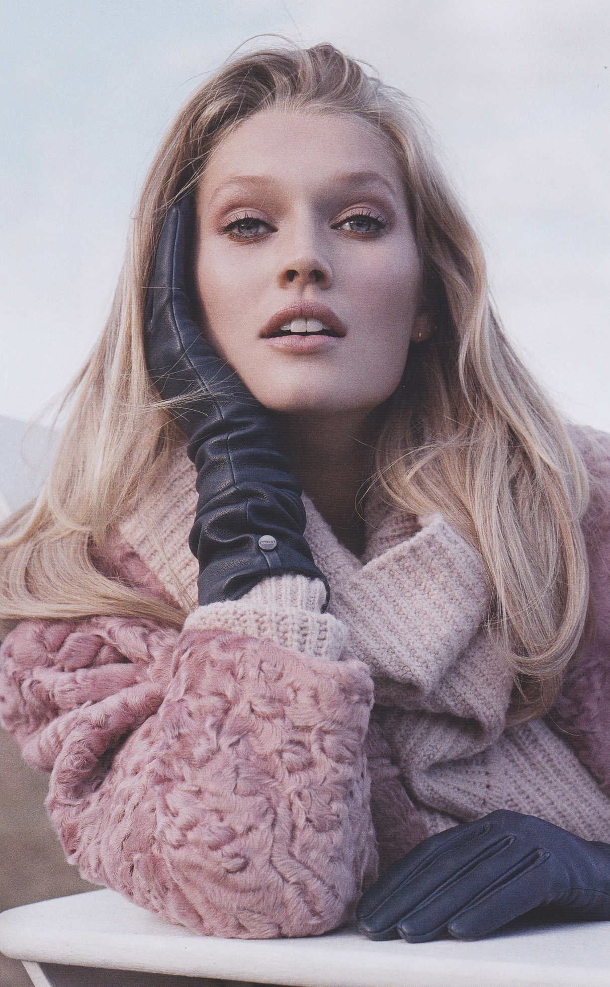 toni garrn for vogue ukraine