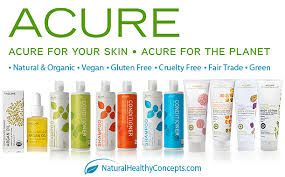 beautiful products by acure!