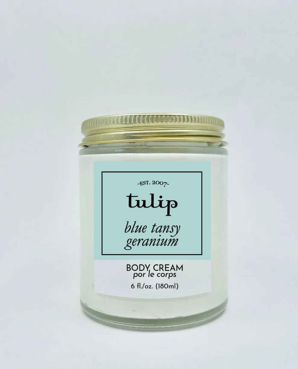Tulip • Blue Tansy Geranium Body Cream
