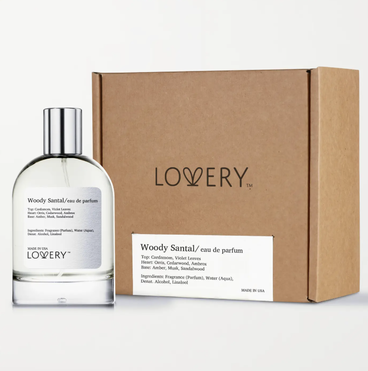 Lovery Woody Santal Eau De Parfum, Inspired By Le Labo Santal 33