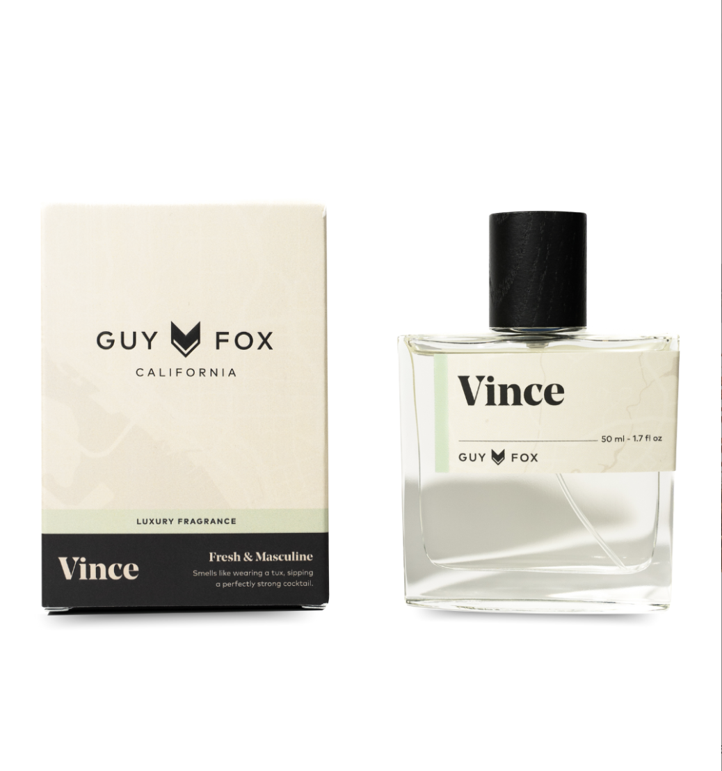Guy Fox Men's Cologne • Vince • Crushed Lime | Mint Gin | Sunset Musk