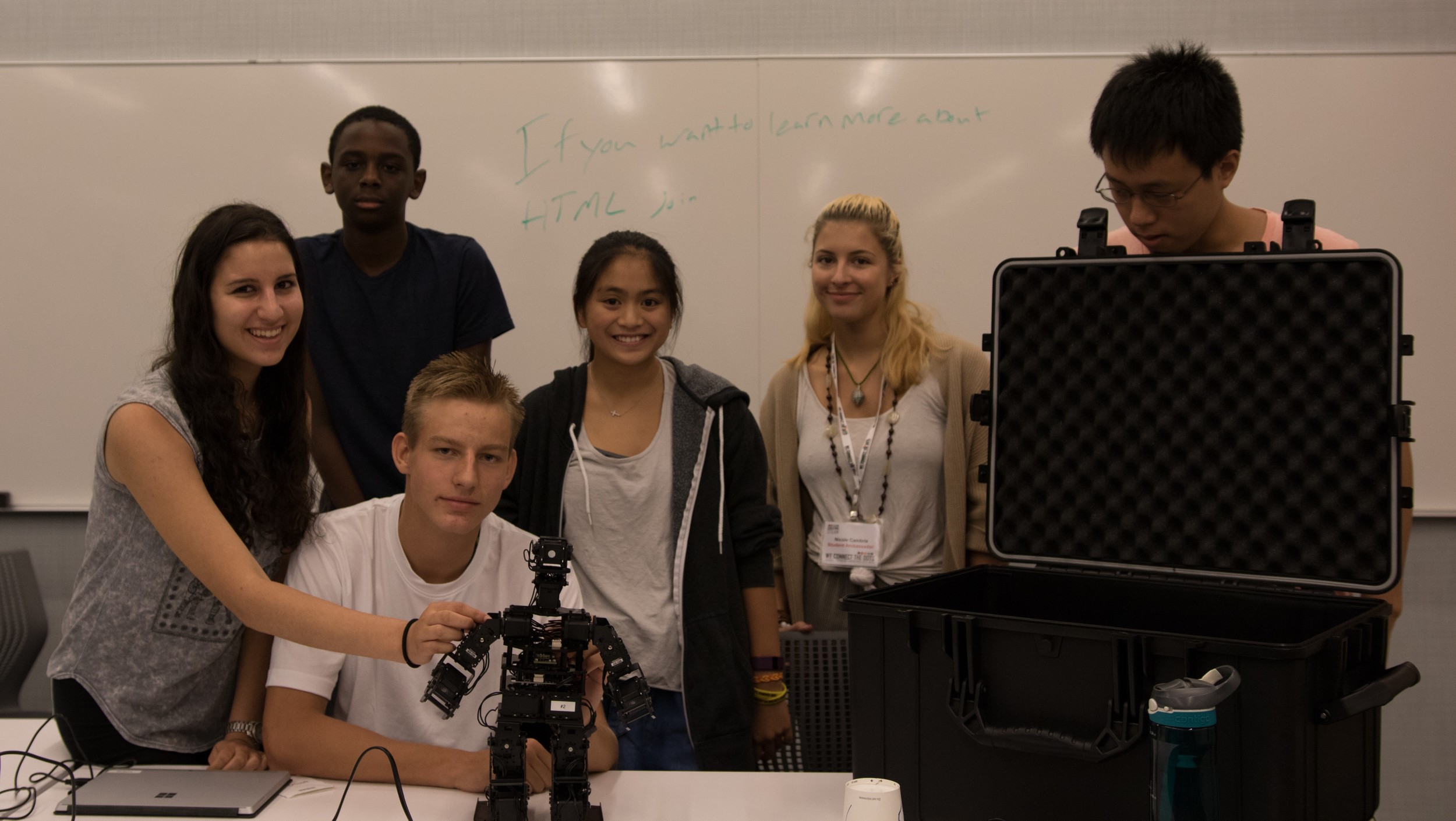 Breaking out the HR0S1 Humanoid Robot to learn about engineering and design