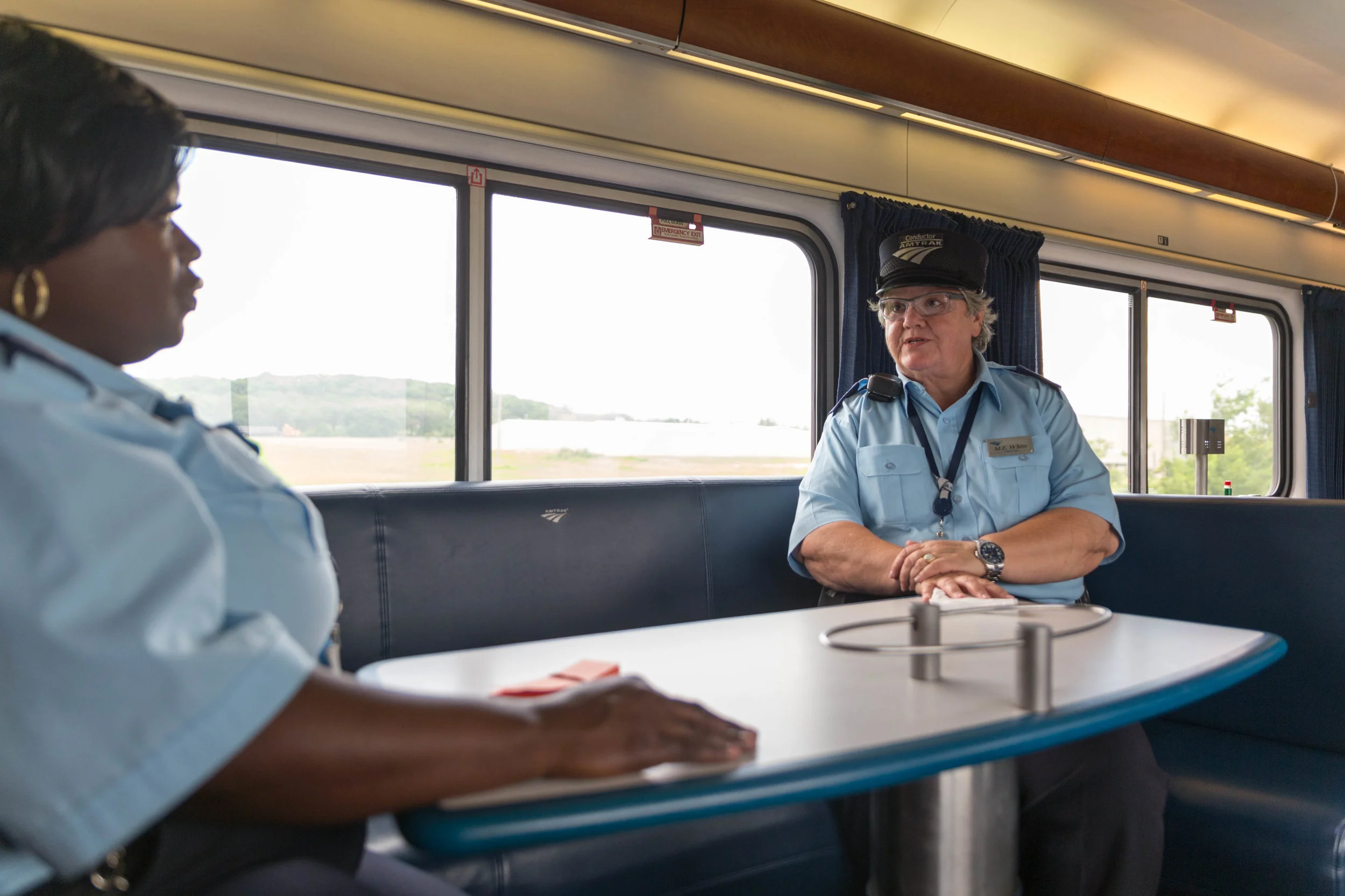 Avia and Eilene talk about their life's path that brought them to this train