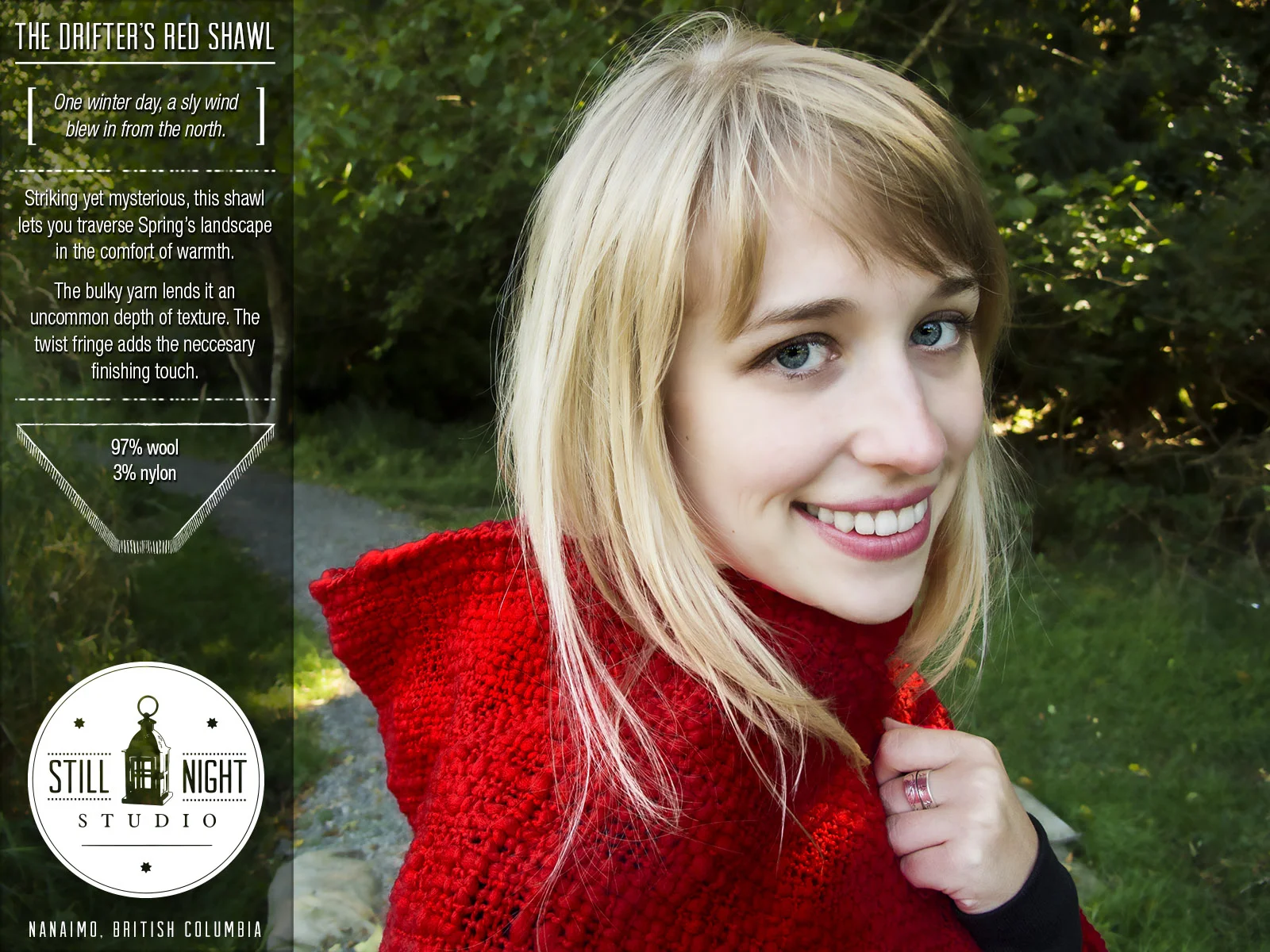 The Drifter's Red Shawl