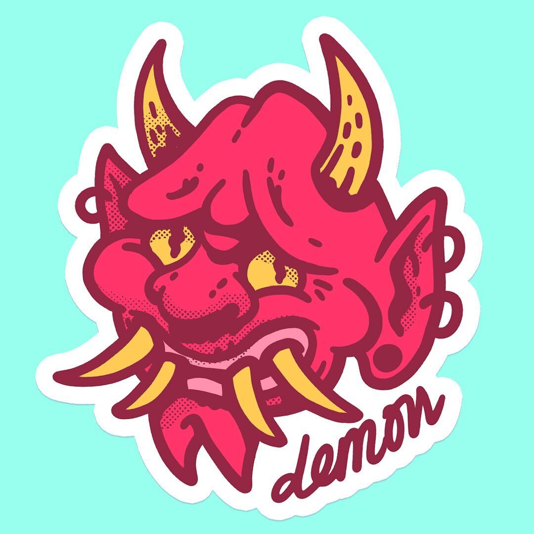 Day 13: Demon.
🎃
#drawloween2020 #halloween #drawingchallenge #drawing #illustration #demon #horror #horrormovies #horrorart #digitalart #digitalillustration #stickers #decals #japan #creative #sheffield