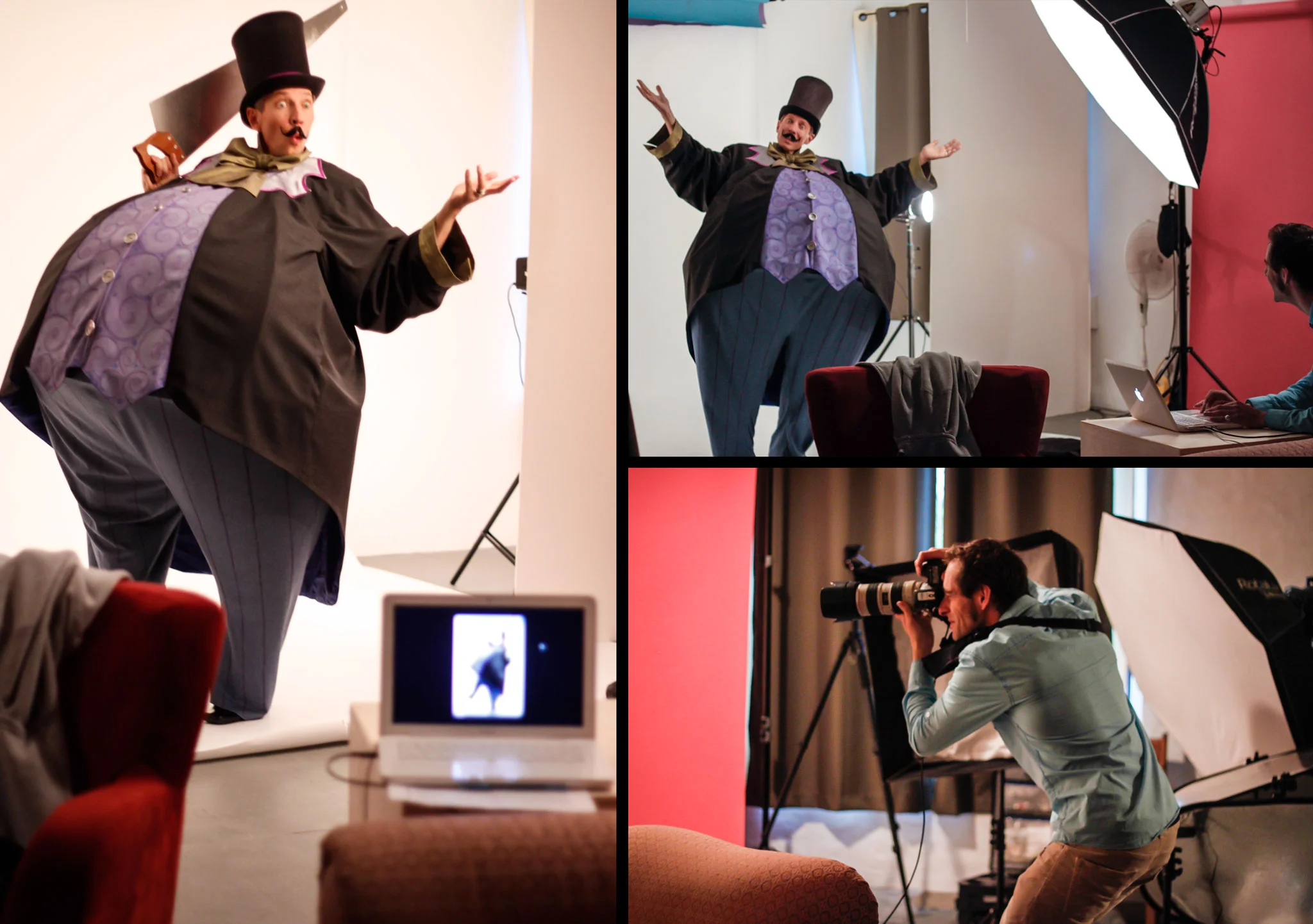  Behind the scenes photos by Cristy