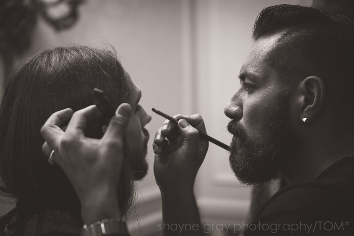 Esteban Ortiz , Director of Makeup for TOM*