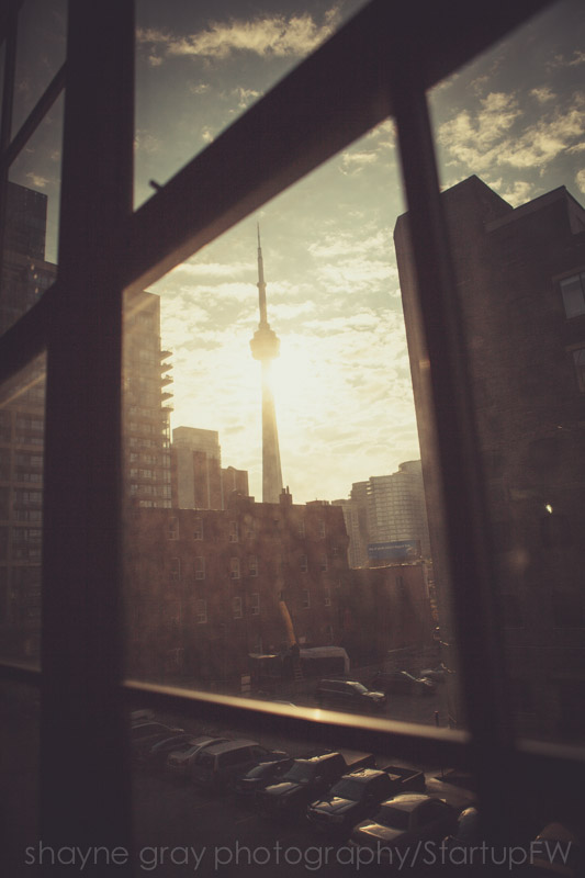 Amazing view of Toronto's CN Tower