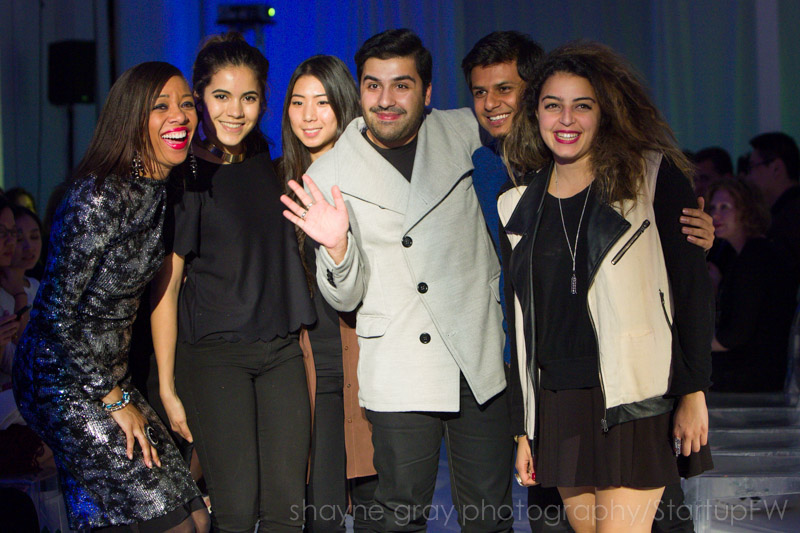 Simone Riding-Cunningham, Jason Cameron, Basil Waris, Toronto Fashion Academy