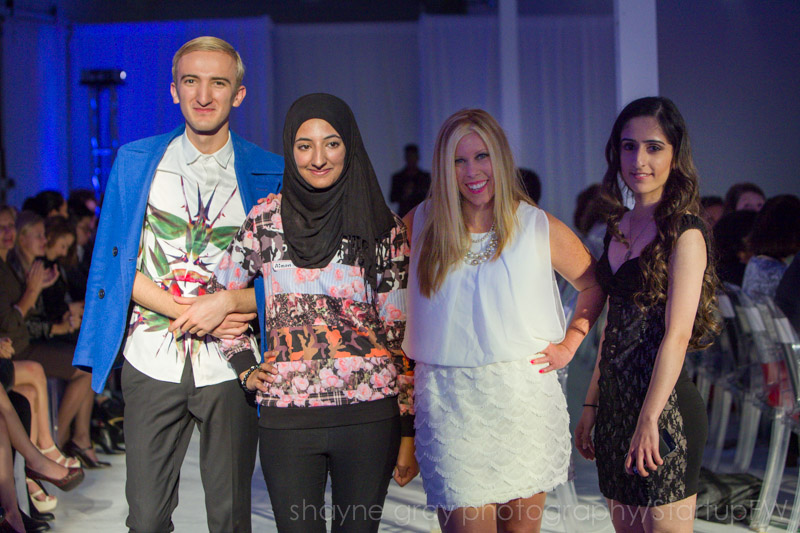 Jodi Goodfellow with her SFW team