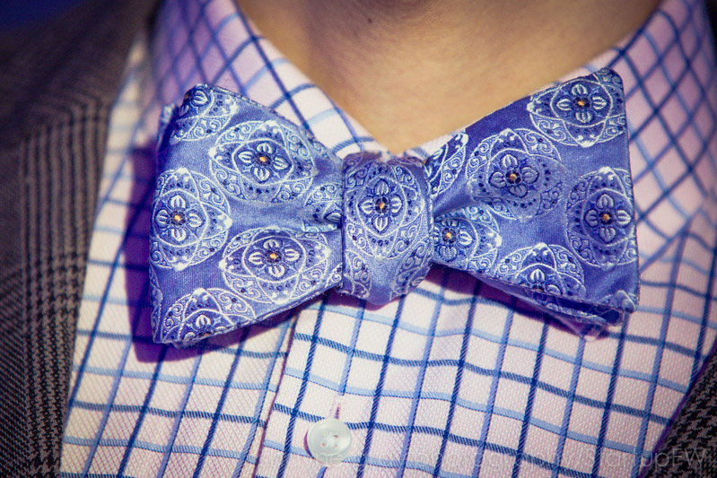 And as has quickly become tradition: Robert Tu of MeU's bow tie 