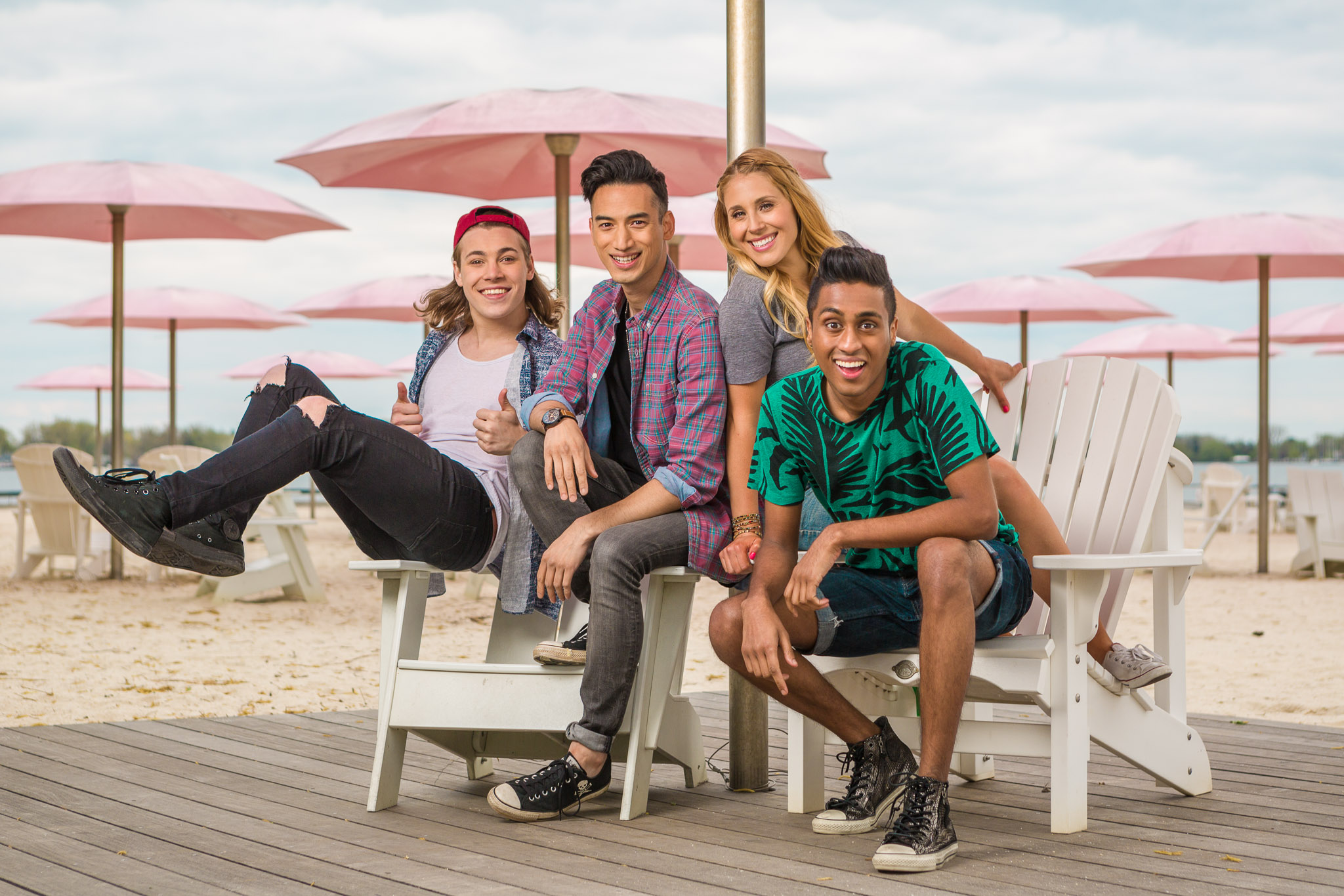 Victor Verbitsky, Carlos Bustamante, Lisa Gilroy & Suki Suknanan