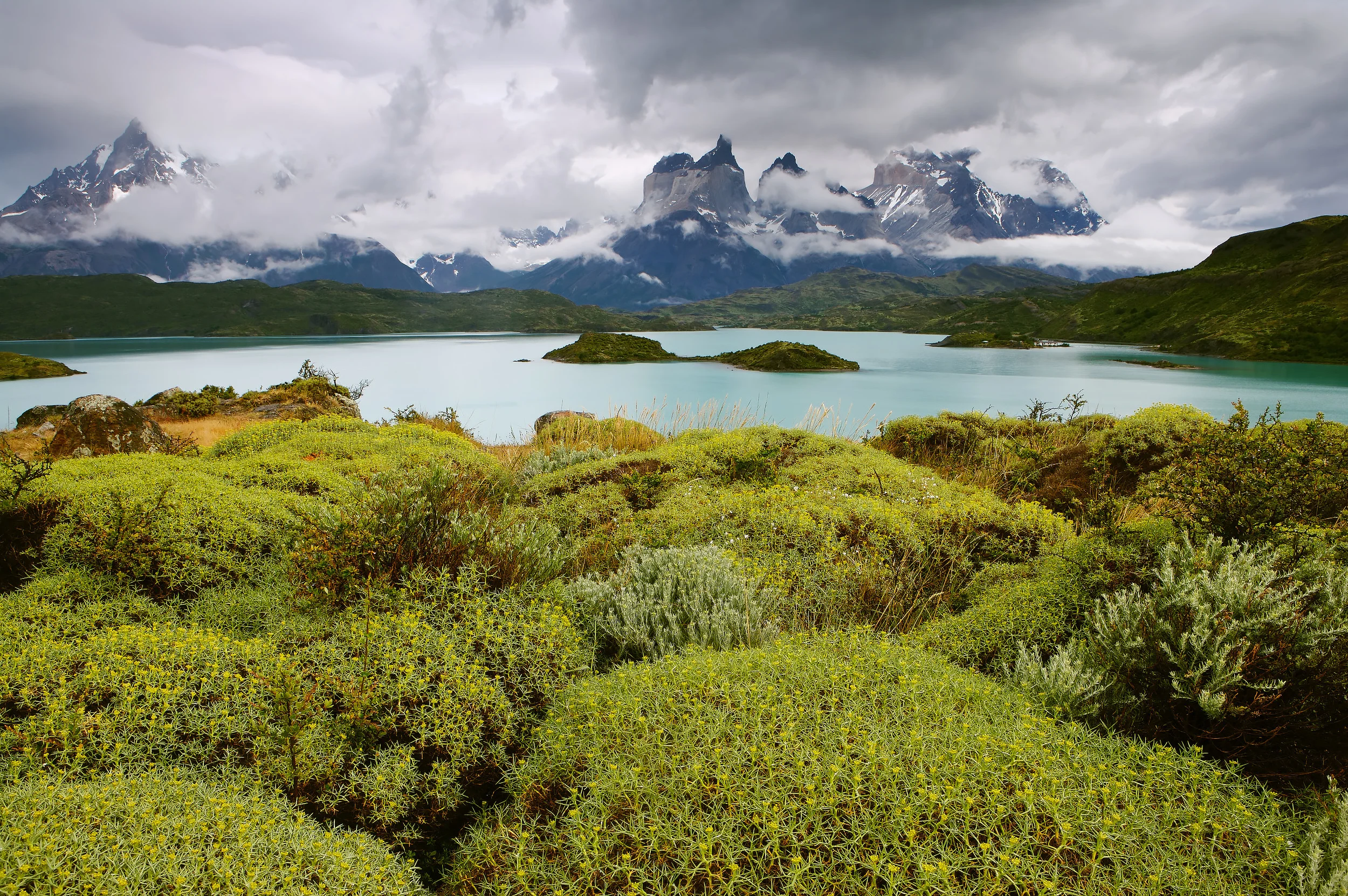 Storm over Lago Pehoe, Torres del Paine NP, Chile