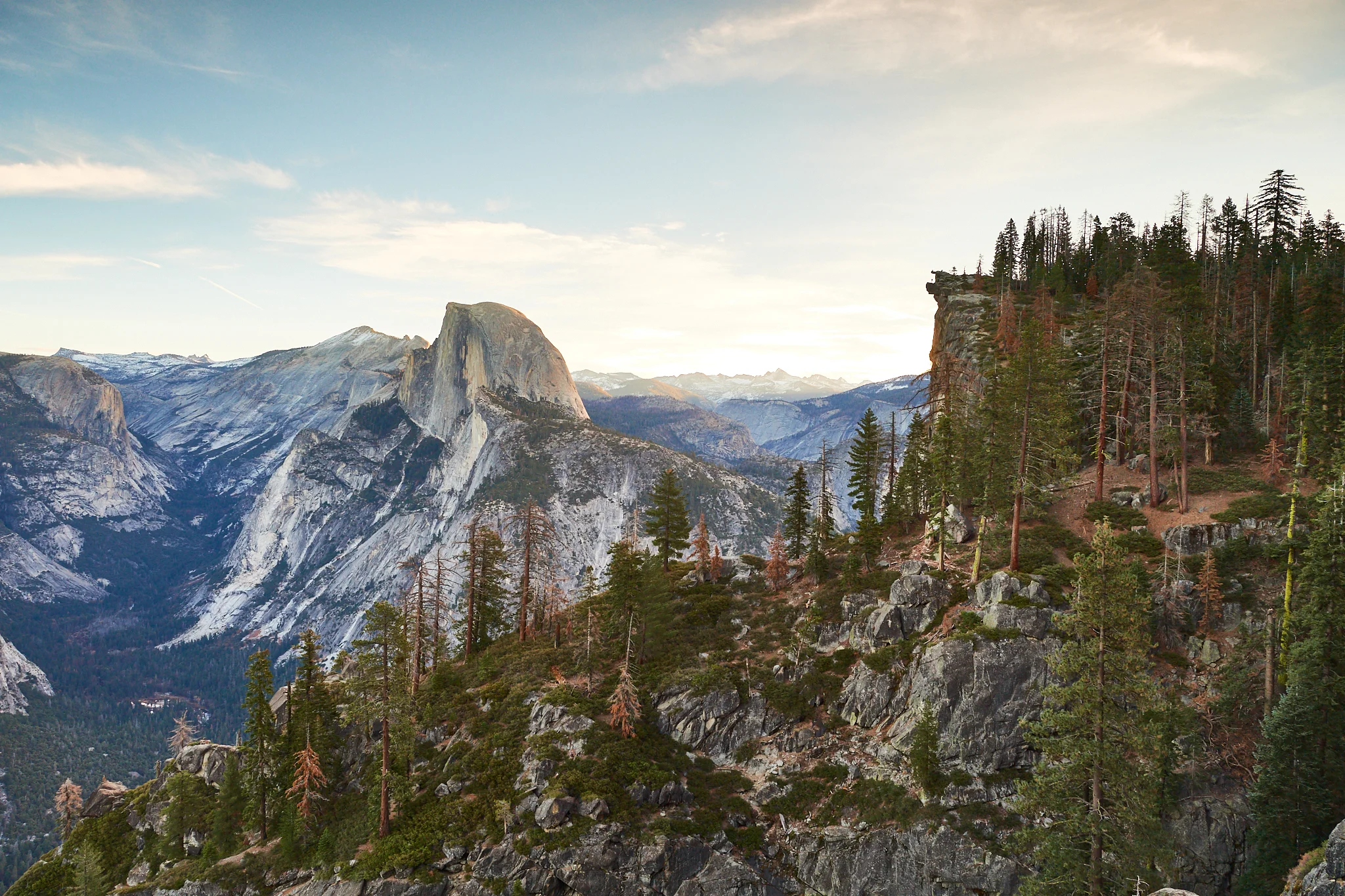 Hald Dome and Glacier Point, Yosemite NP