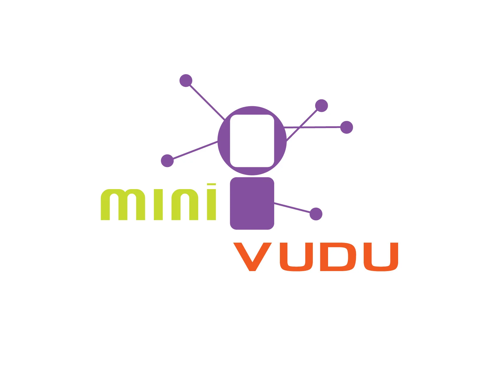 Logo design for Mini Vudu, a merger of Mini studios and Vudu Mobile to produce viral movies