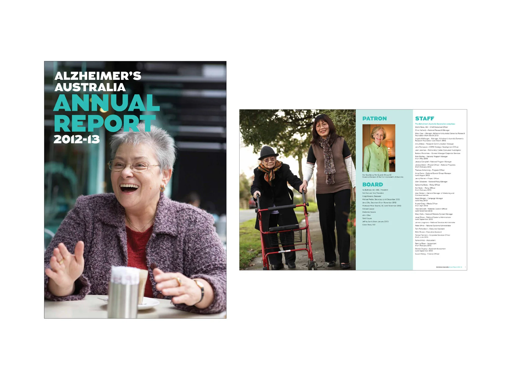 Annual report for Alzheimer's Australia