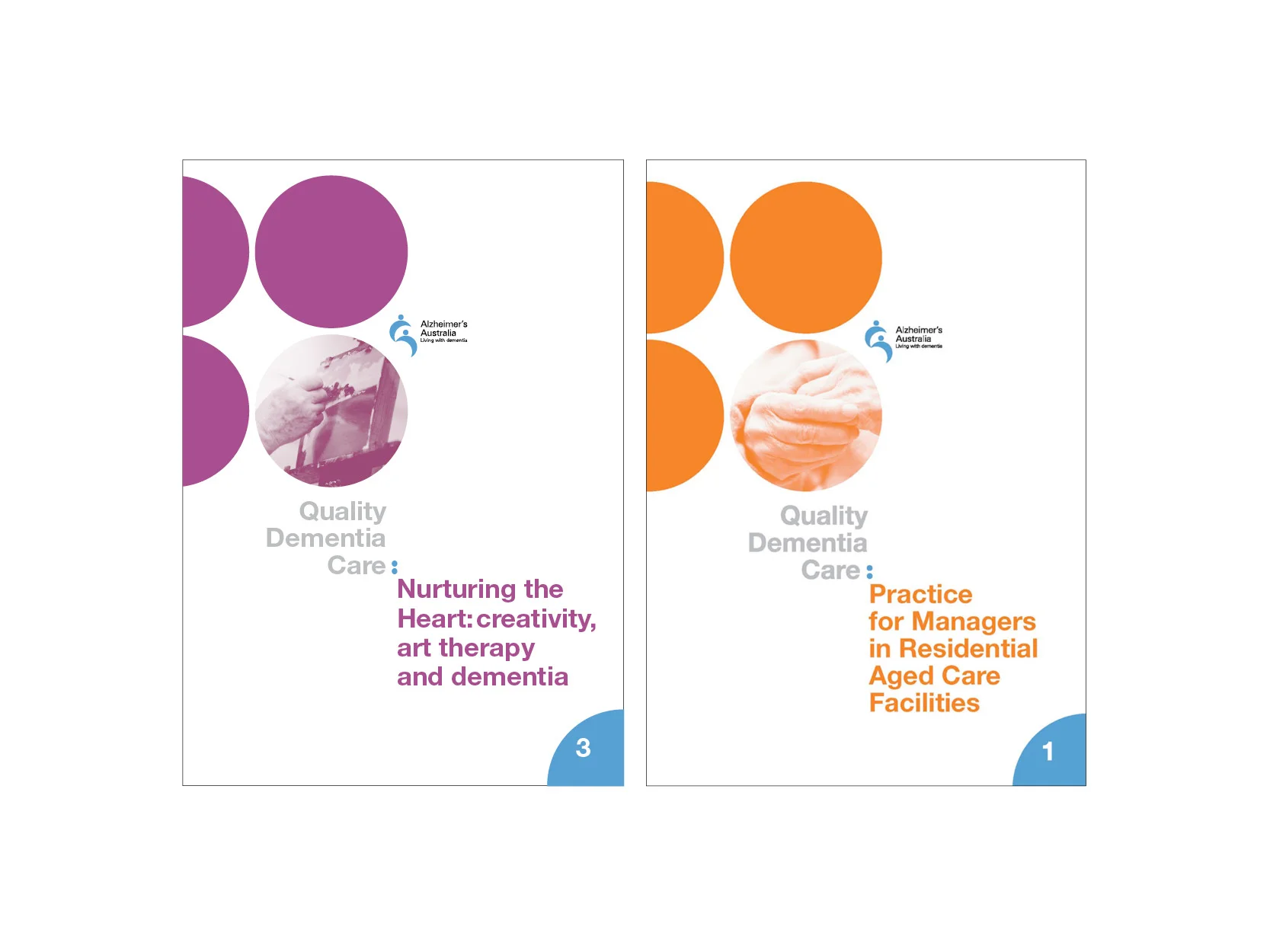 Booklet series for Alzheimer's Australia
