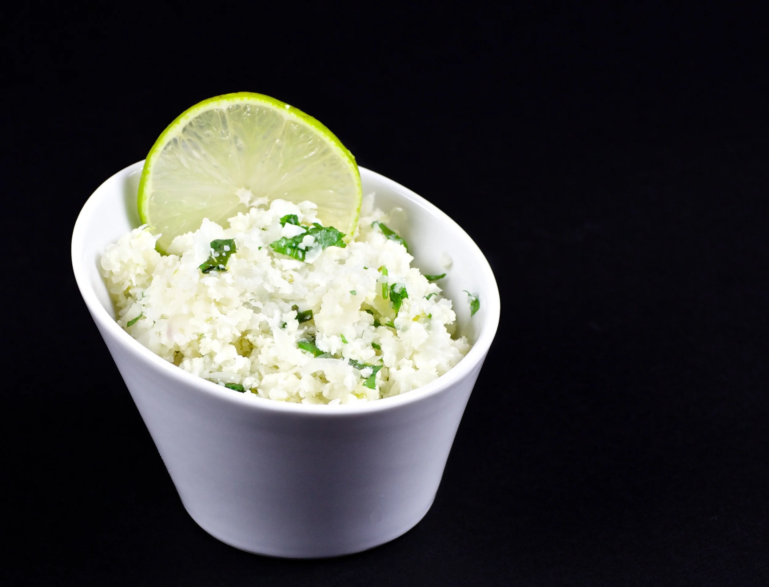 Cilantro and Lime Cauliflower rice
