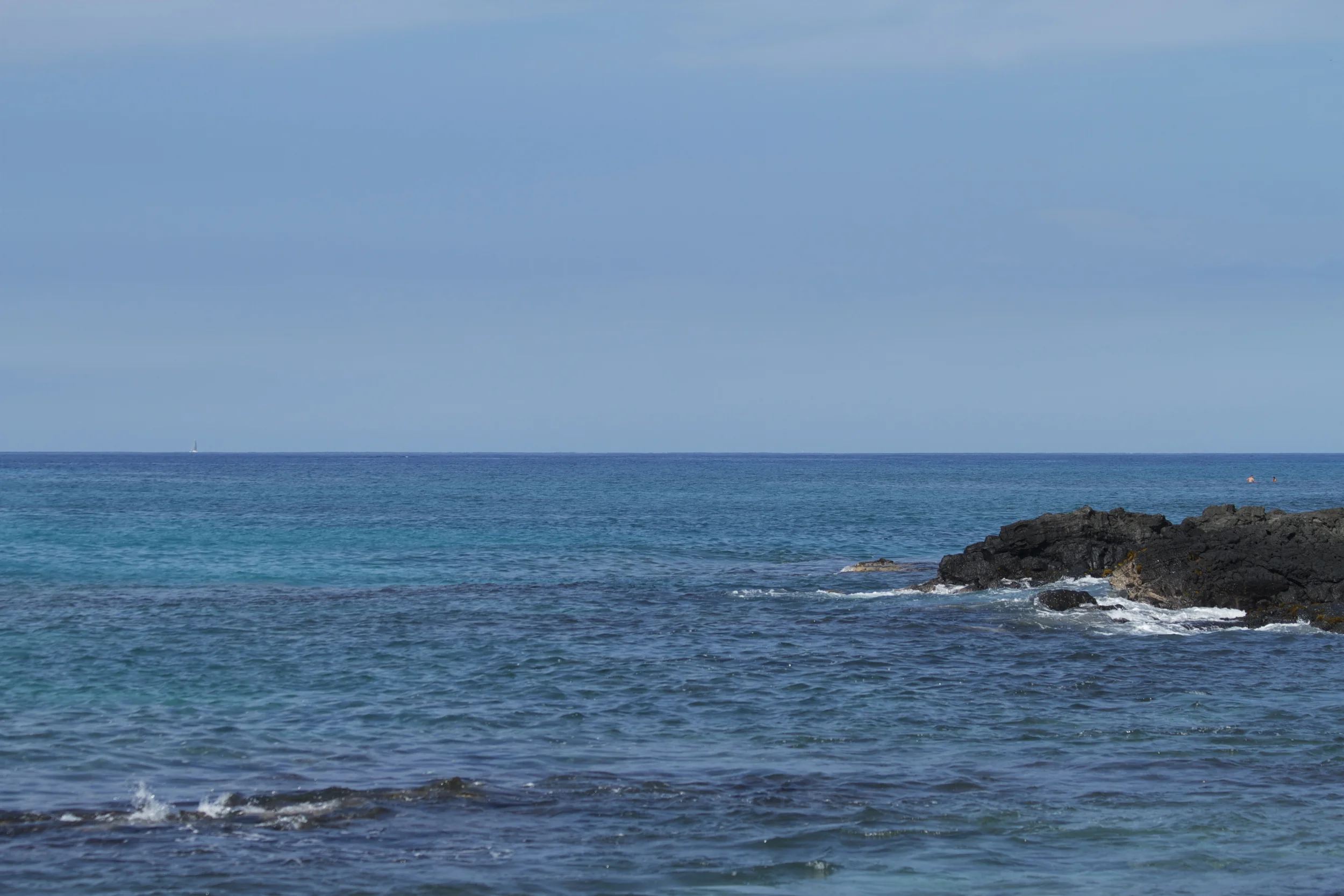 The view from the cafe.