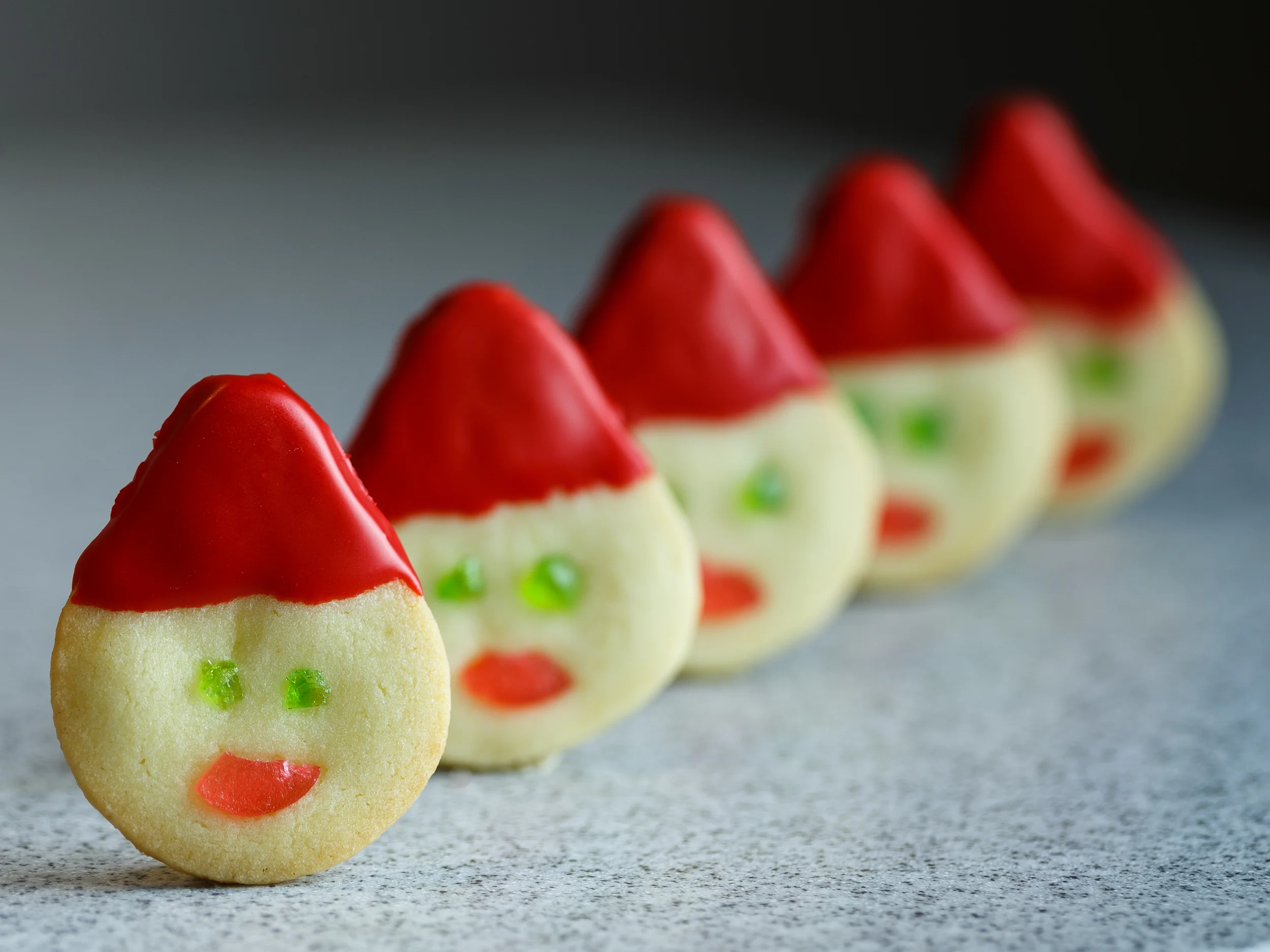 Elf Cookies - Nissehoveder