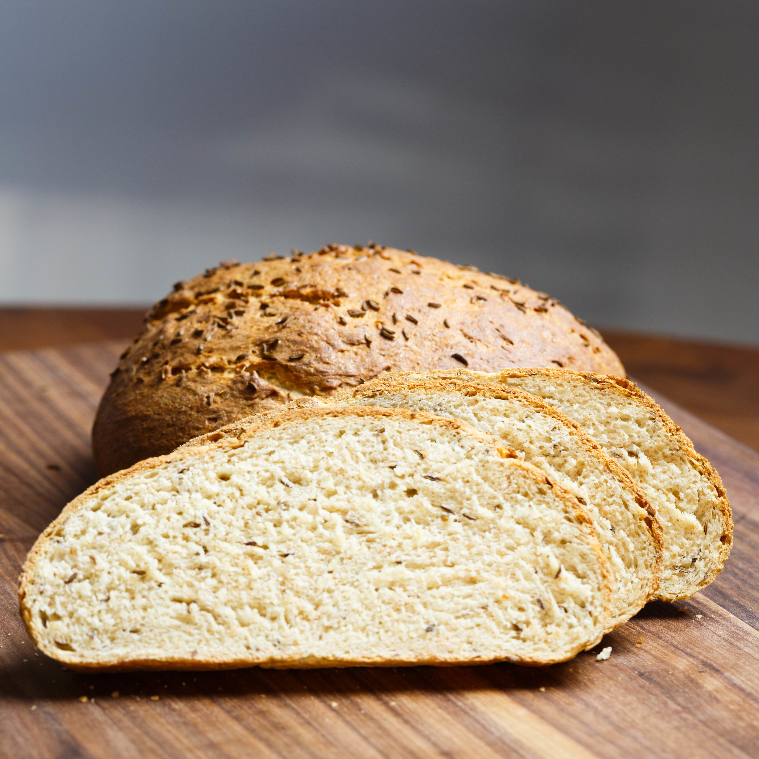 Scandinavian Rye and Caraway Bread