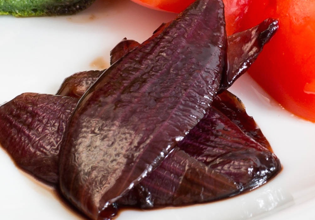 Red Onions in Balsamic Vinegar Reduction