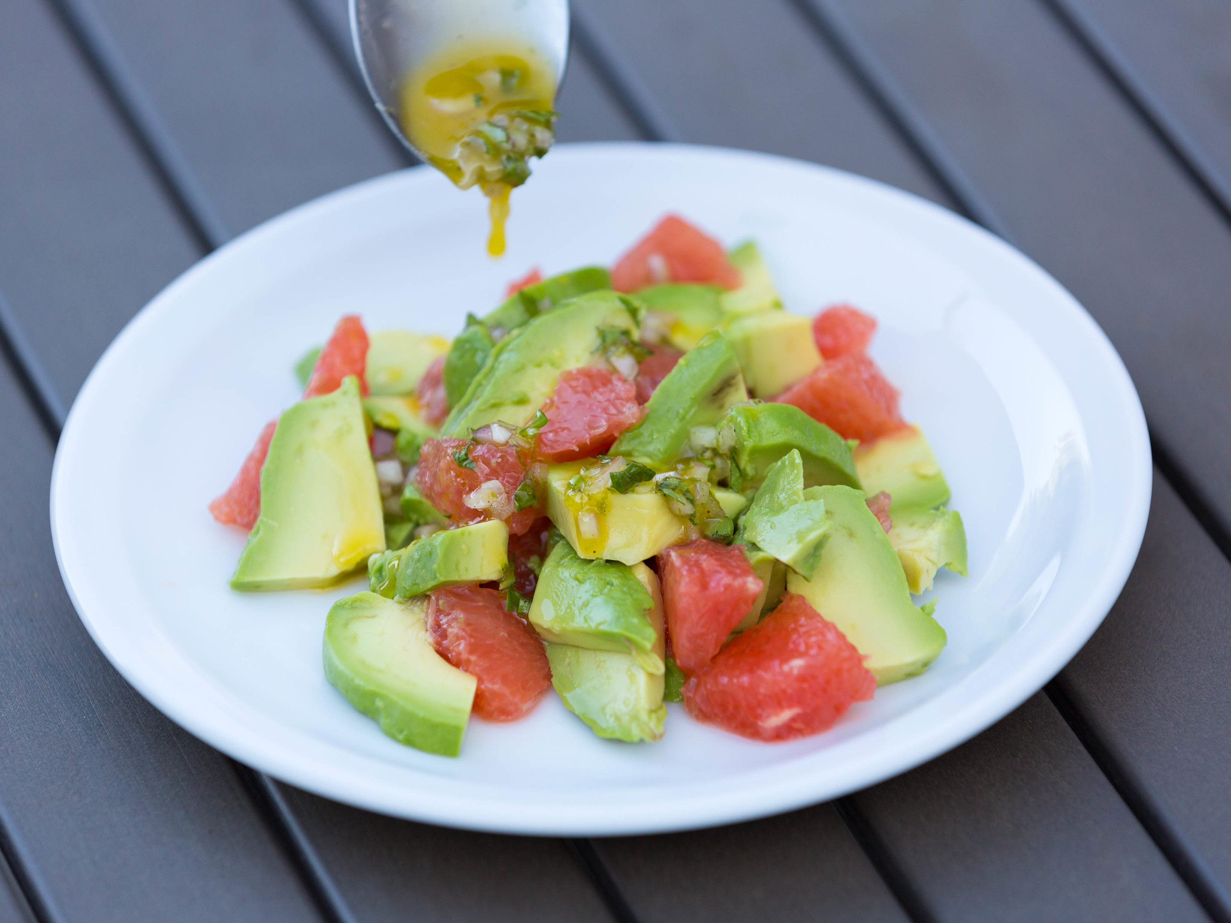Grapefruit Avocado Salad