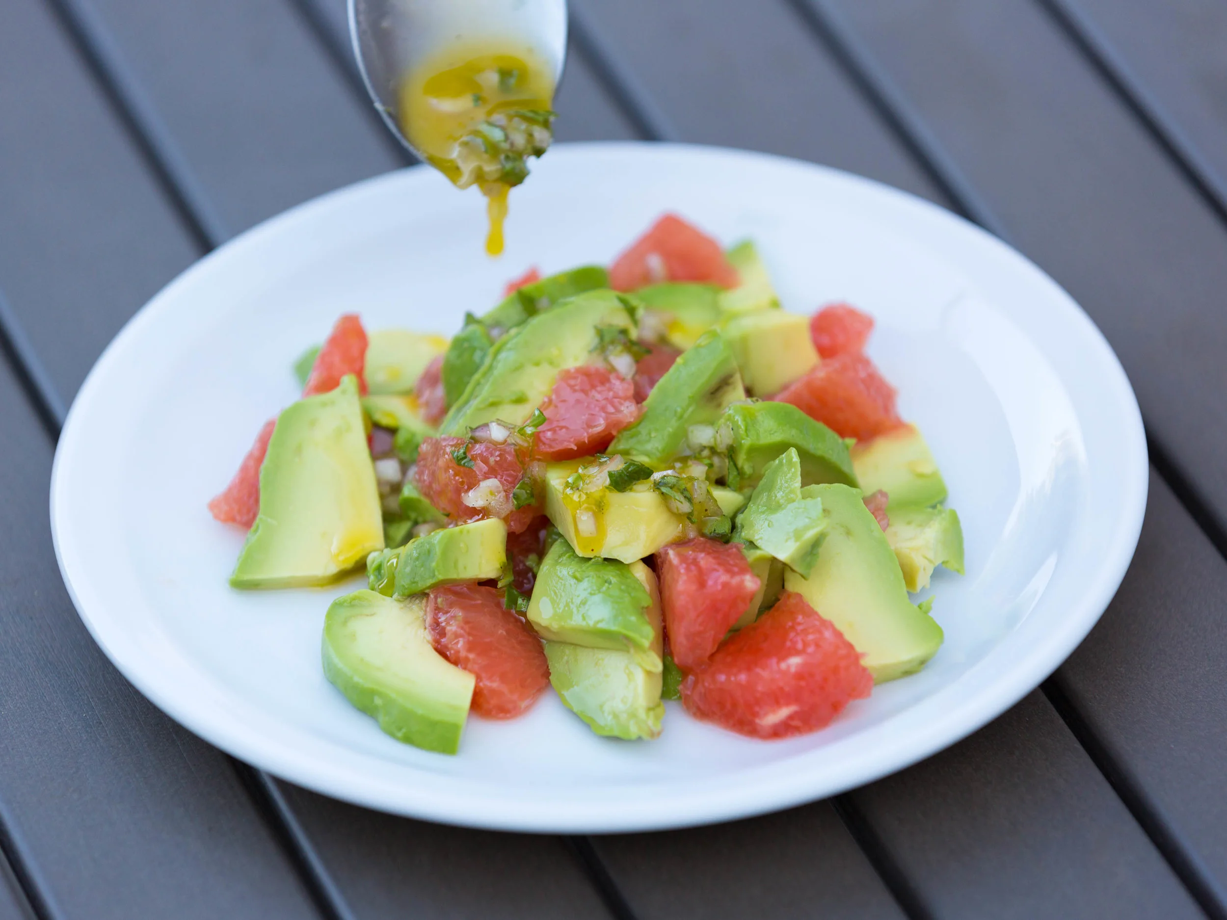 Grapefruit Avocado Salad