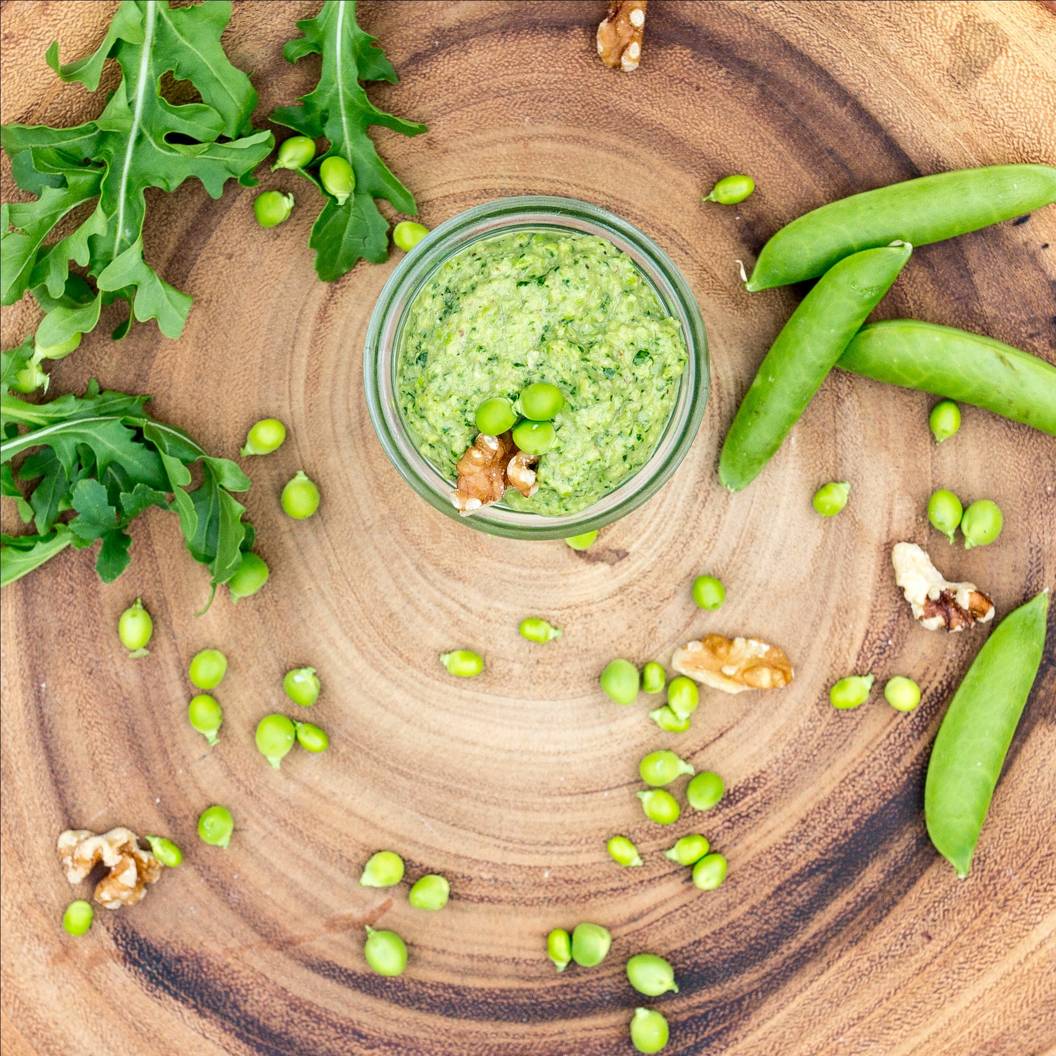Walnut & Pea Pesto