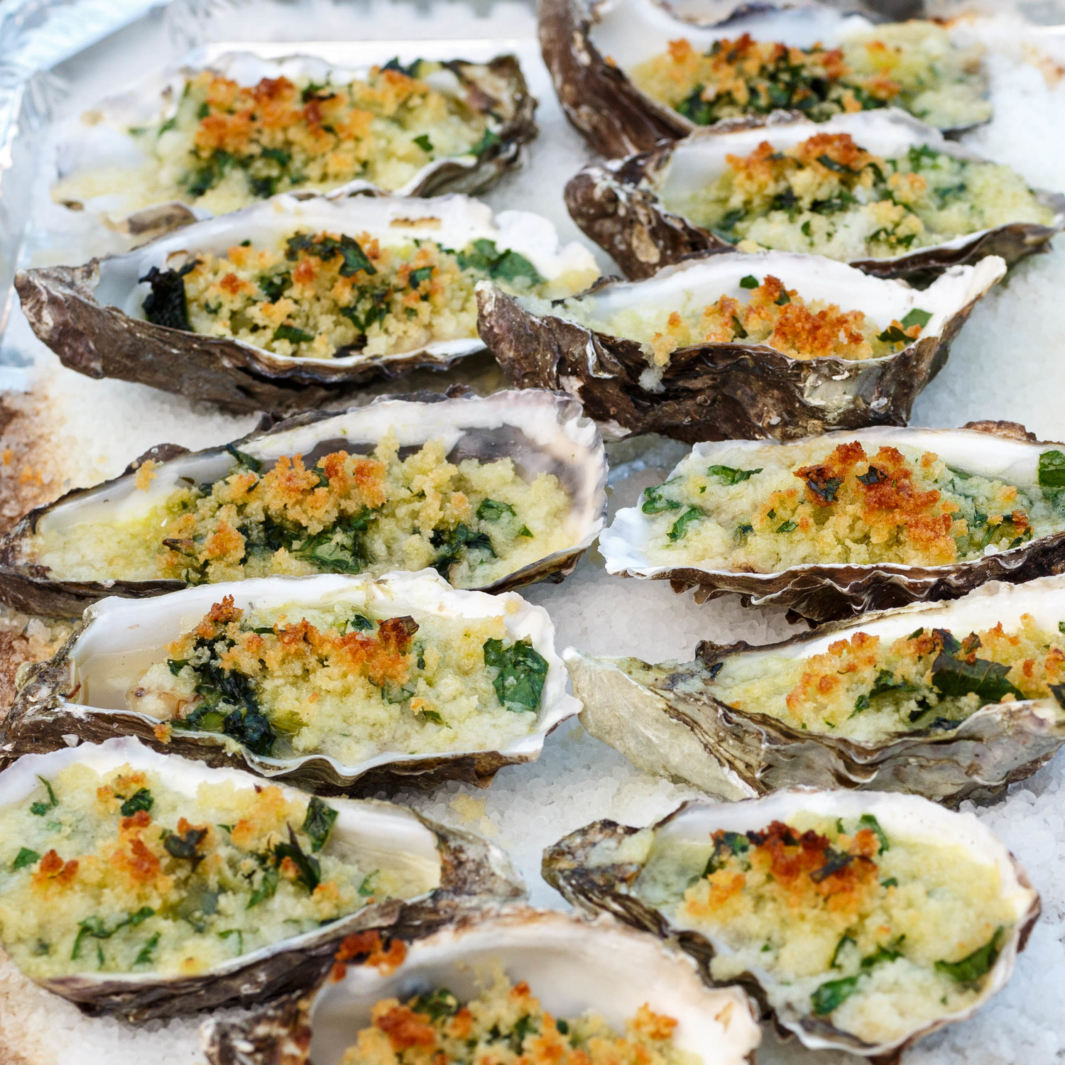 Oysters Rockefeller Sweet Sour Savory