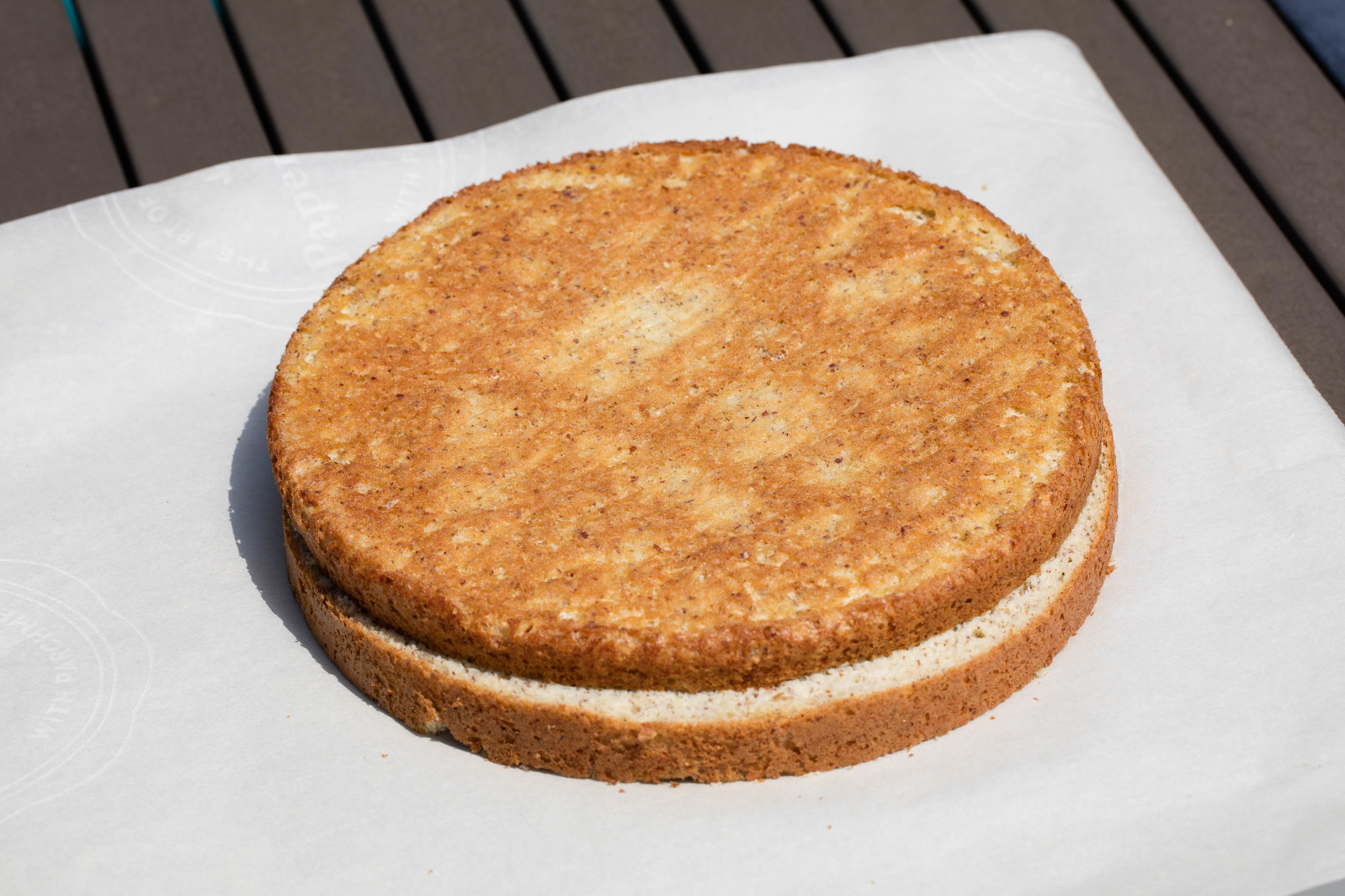 Nødde-Lagkagebunde - Hazelnut Cake for Danish Layer Cake