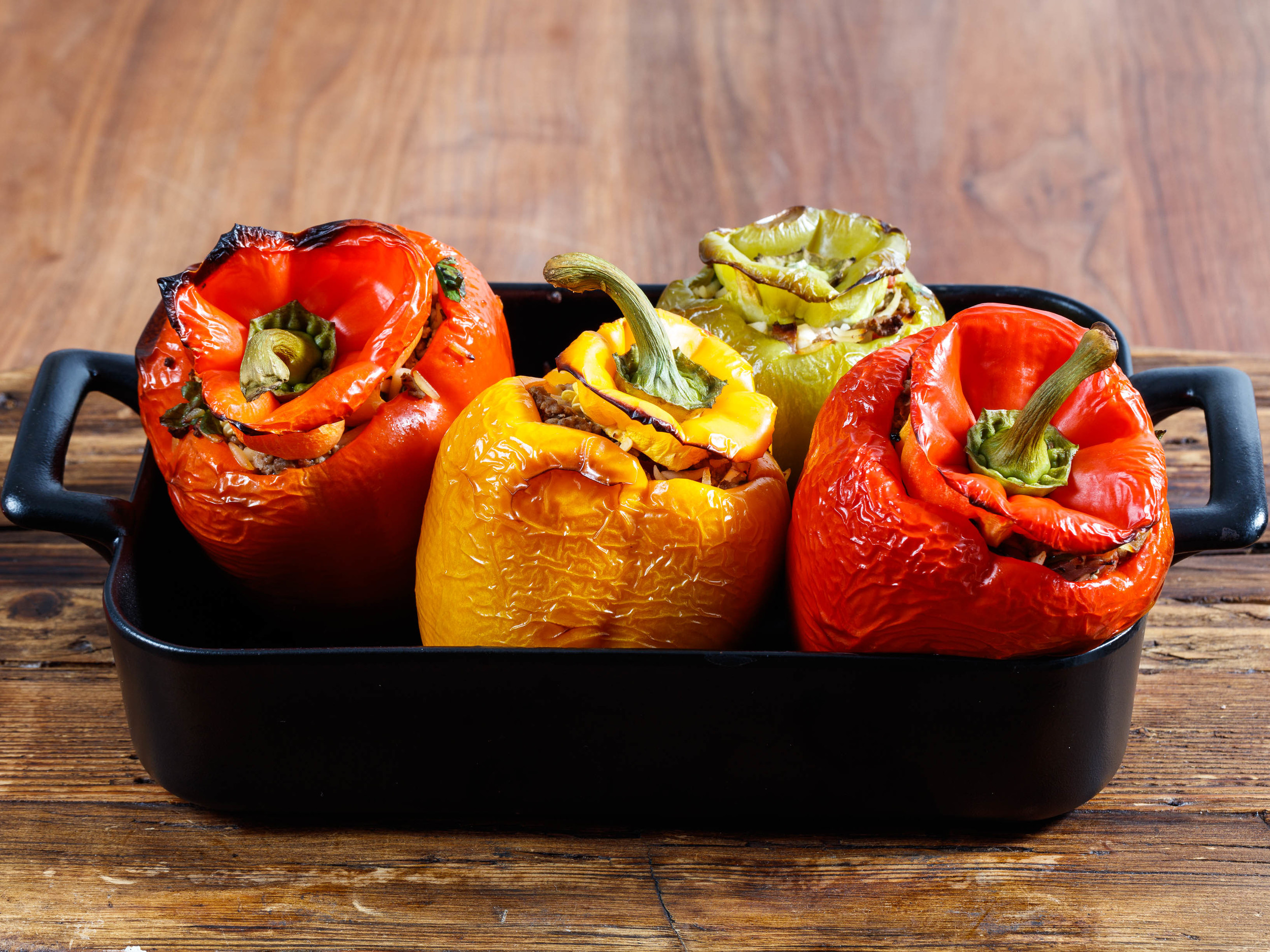 Greek-Style Stuffed Peppers
