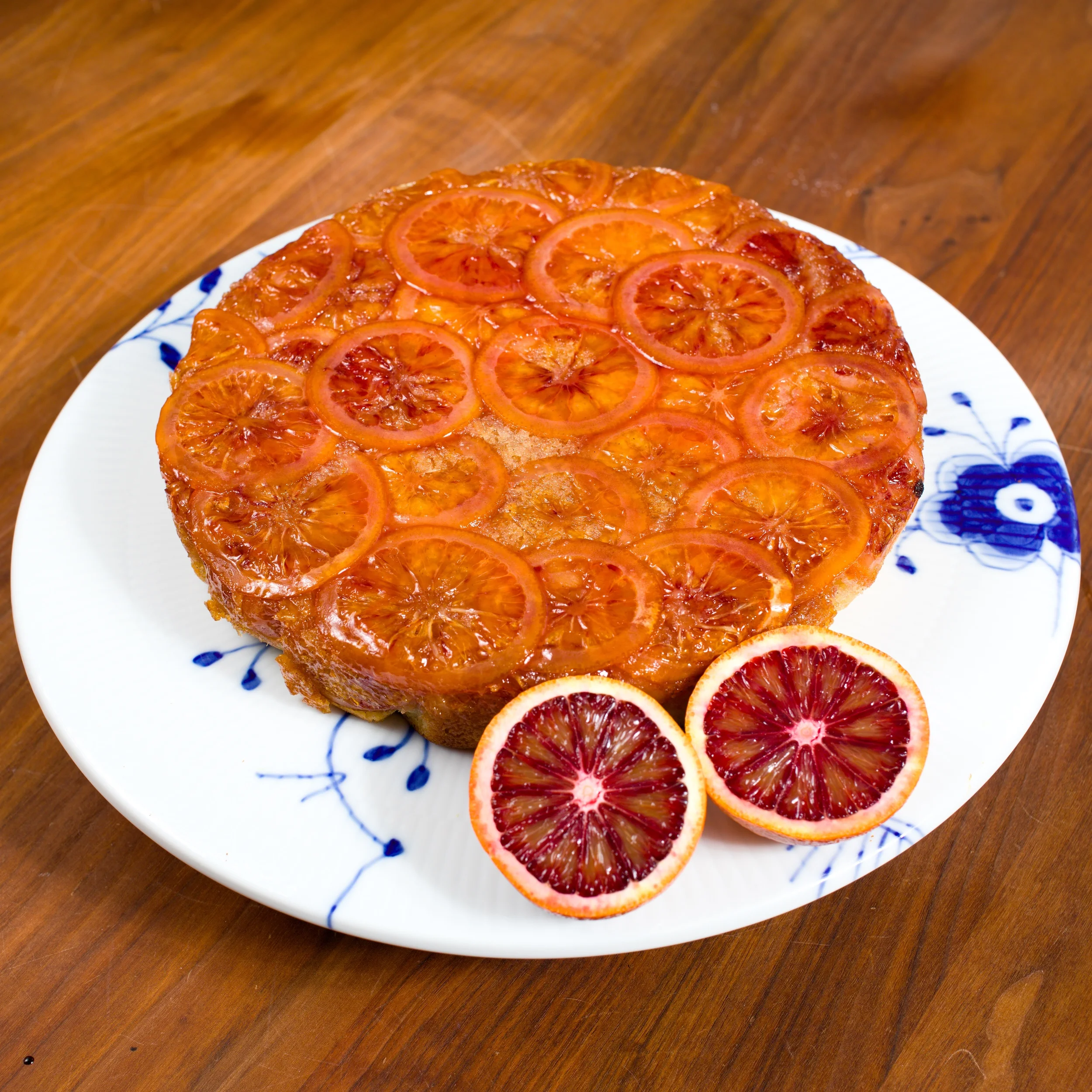 Blood Orange Upside-Down Cake