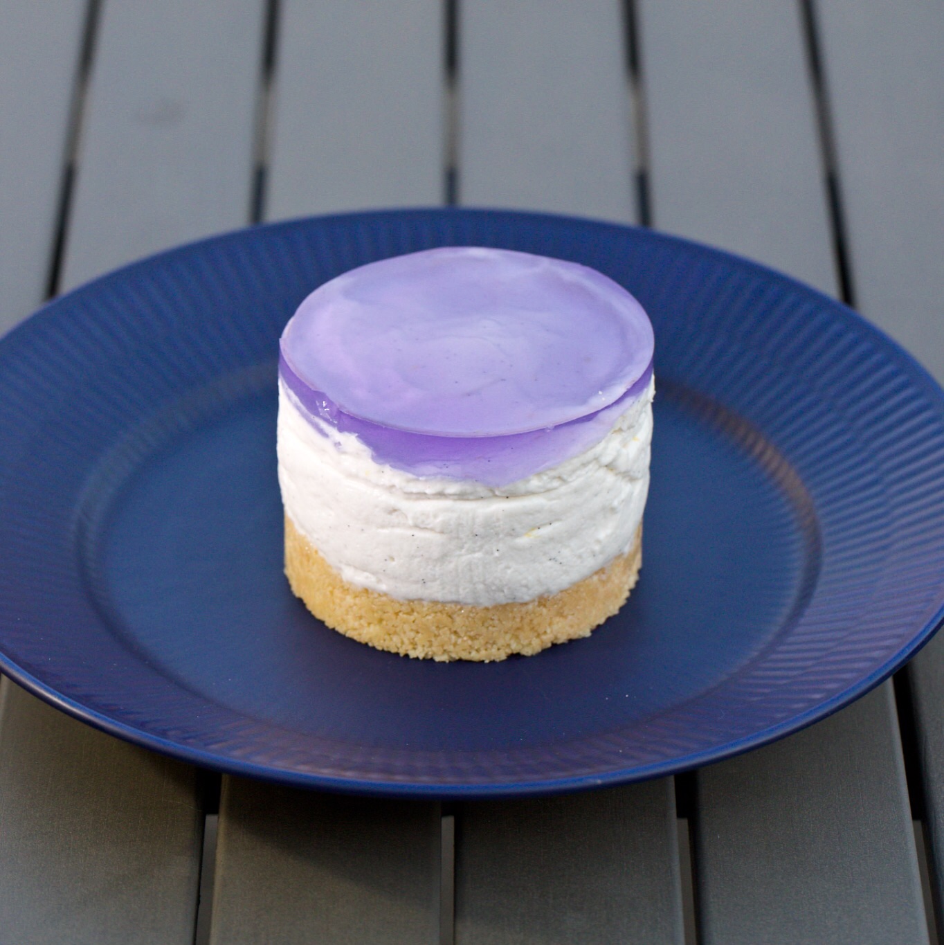 Lemon Lavender Cheesecake