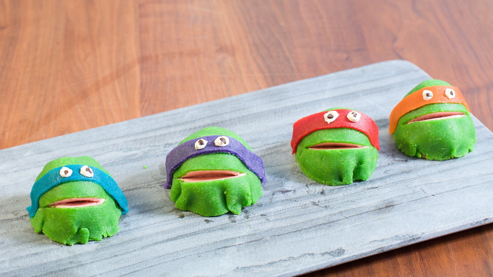 Ninja Turtle Cakes - Ninja Kajkager