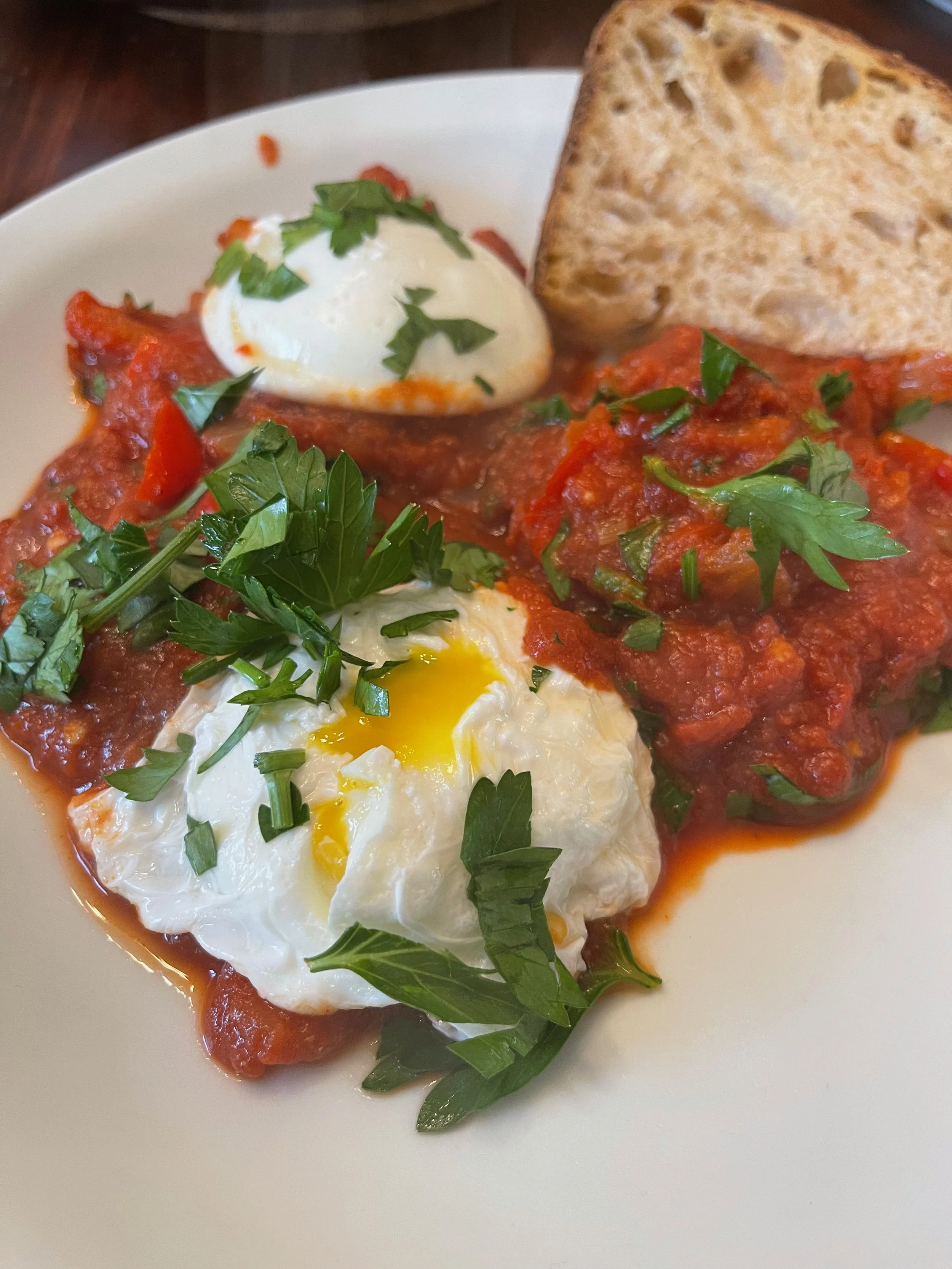 Shakshuka a la the Danes