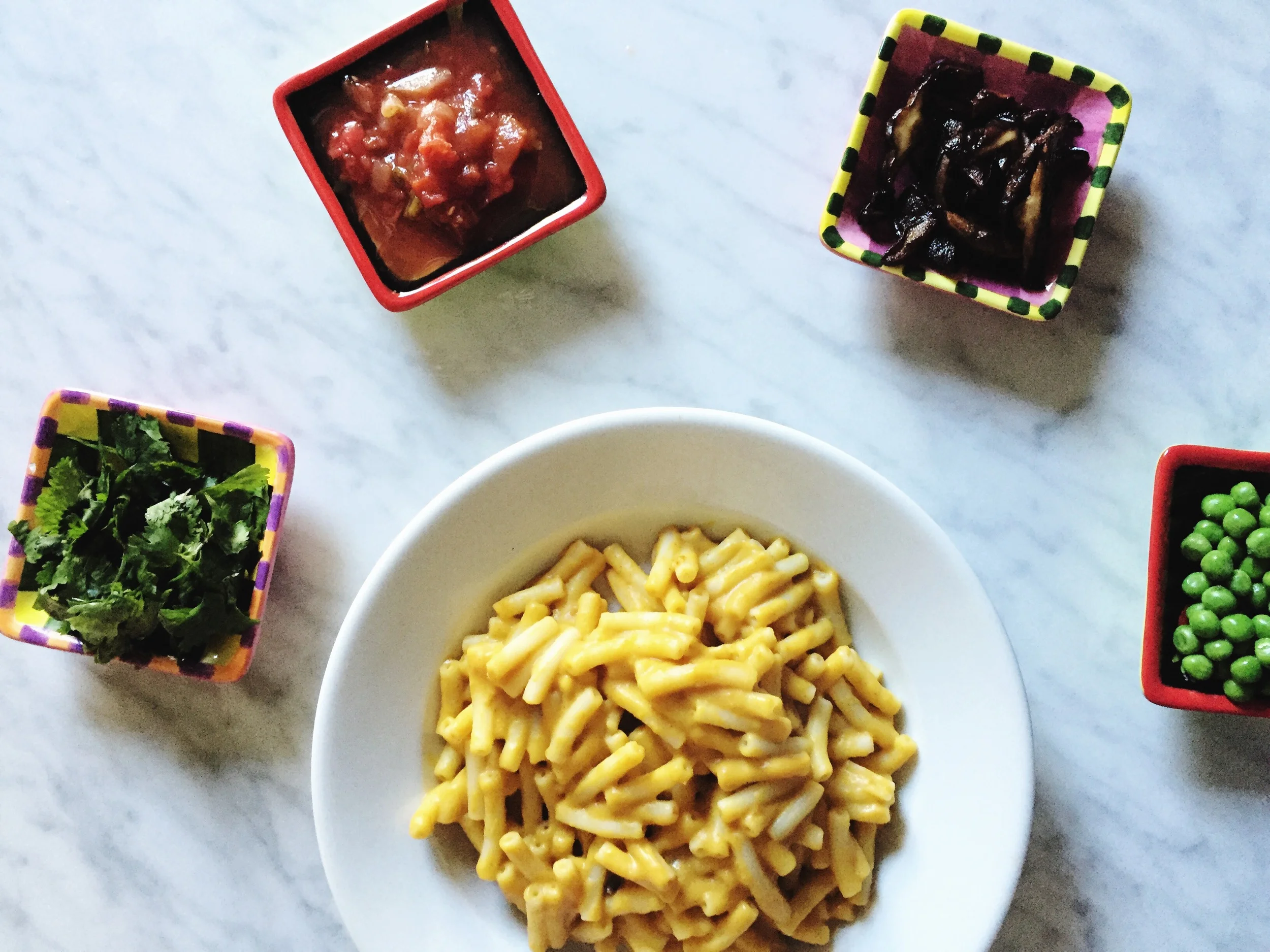 [recipe!] shiitake bacon/DIY mac ‘n cheese bar