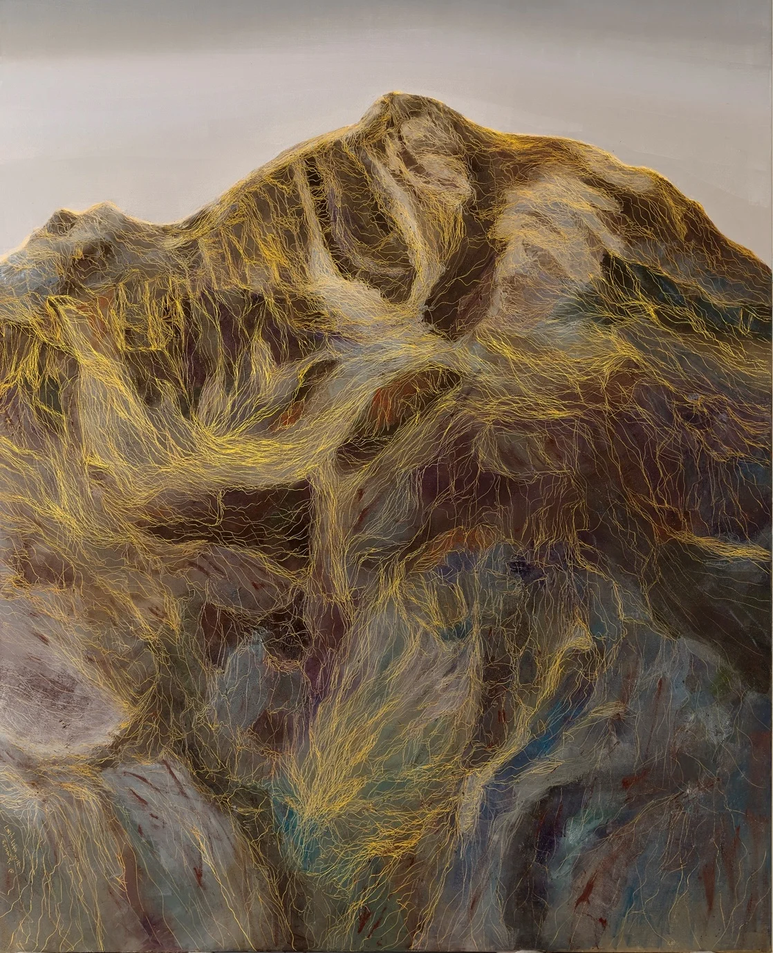 秋意 A Touch of Autumn 226x182 cm 2015 油彩畫布