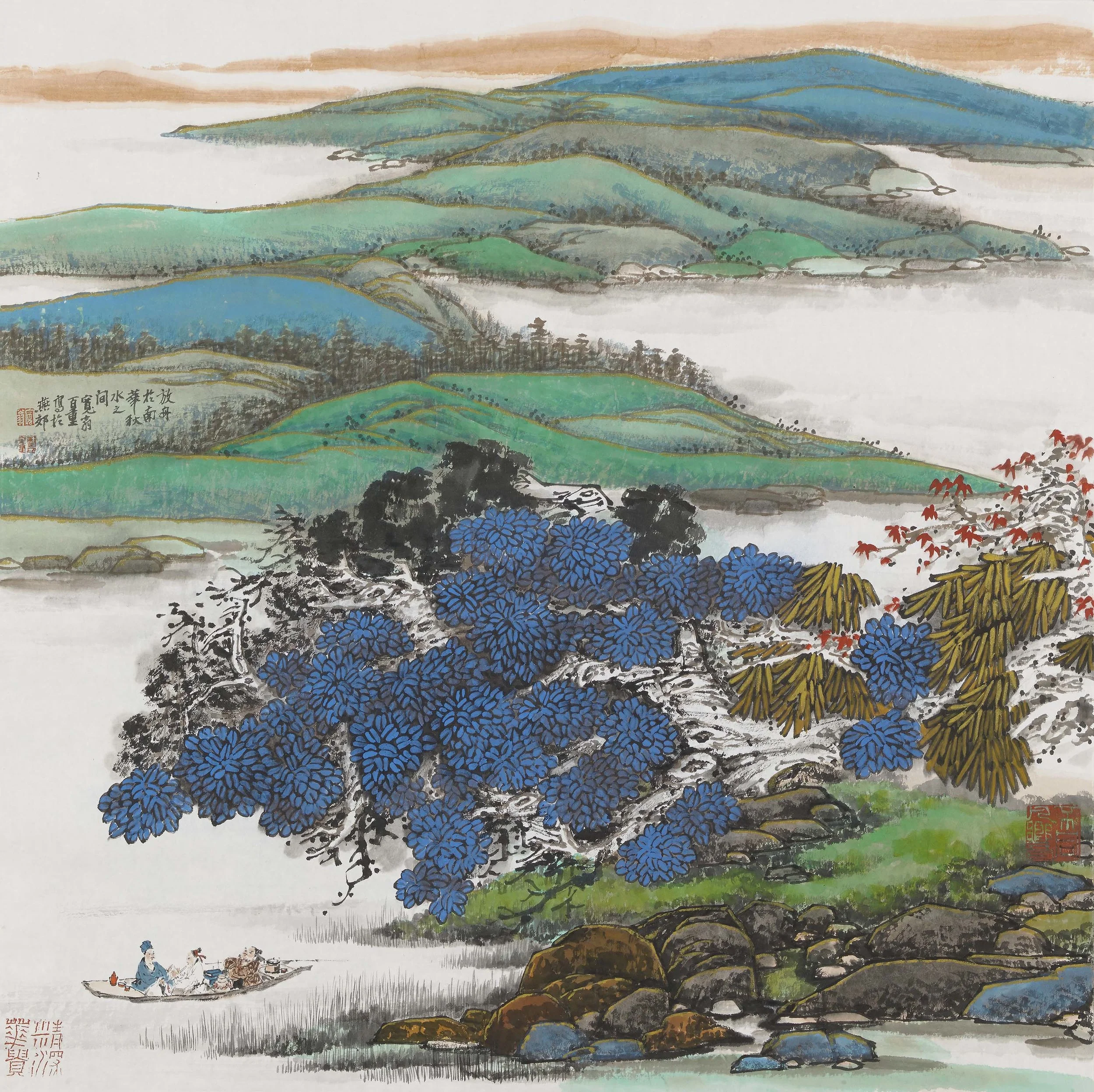 放舟於南華秋水間