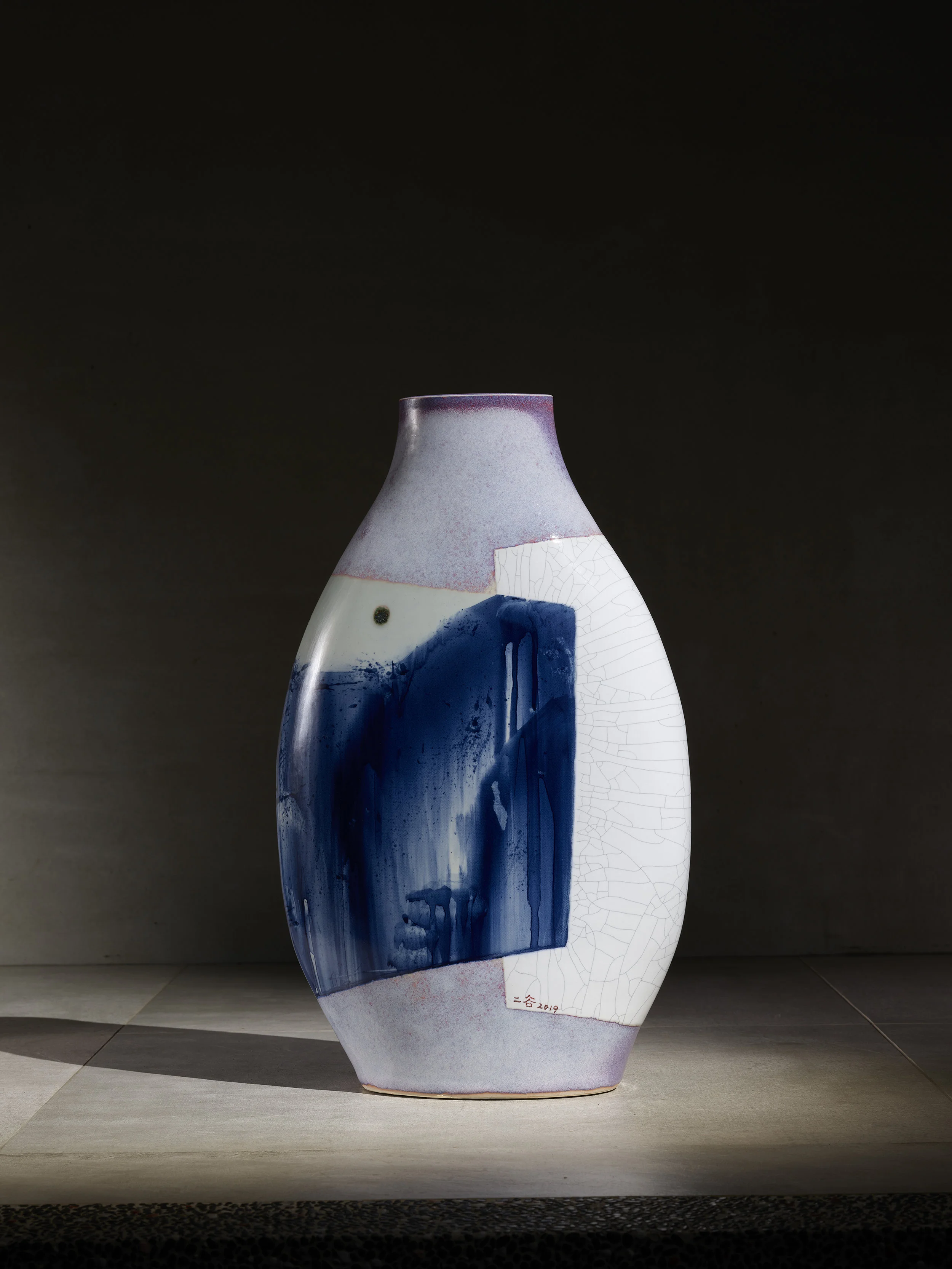 空間 ‧ 釉彩──扁瓶