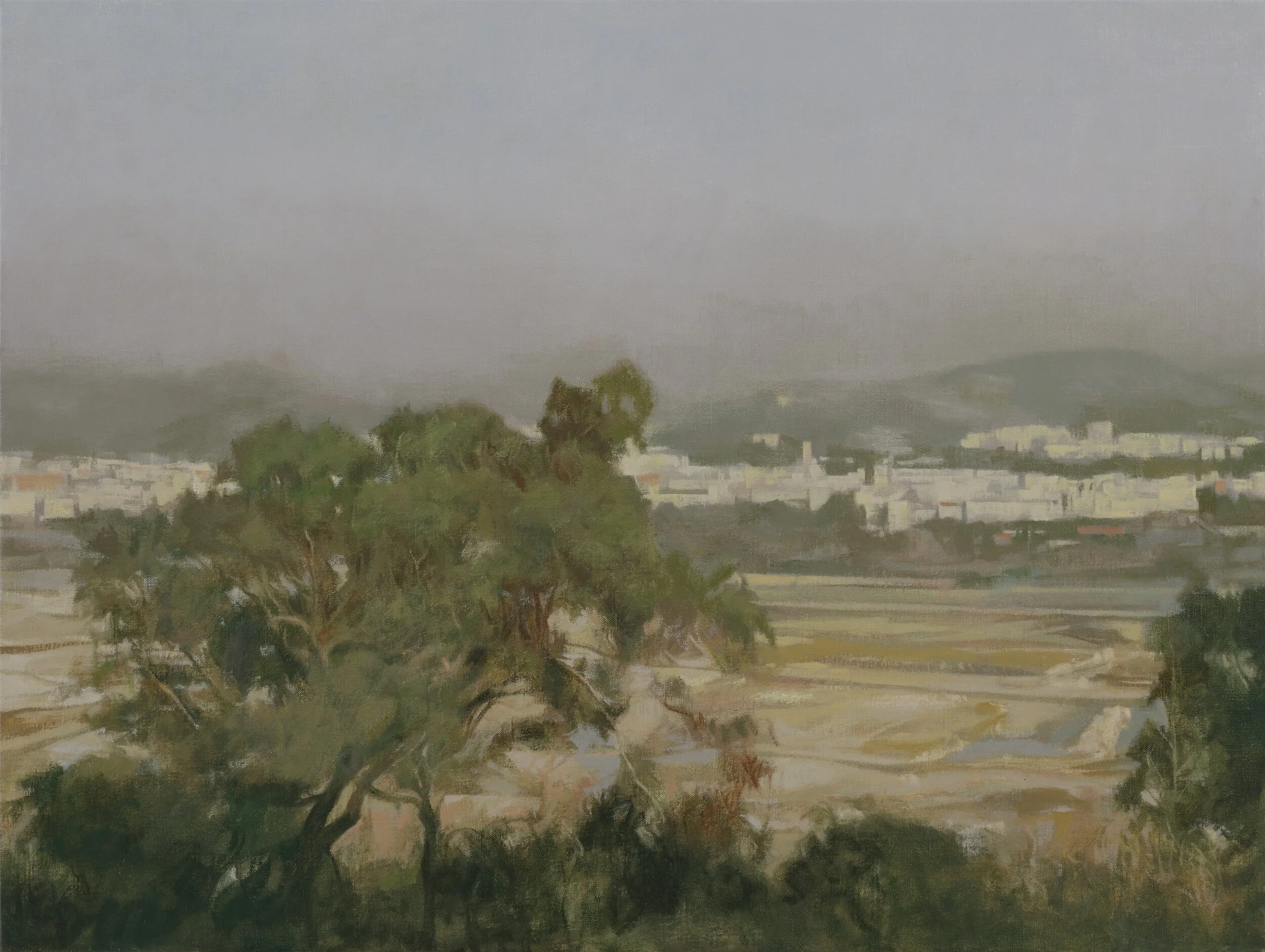 山城  60x80cm  油彩  2019