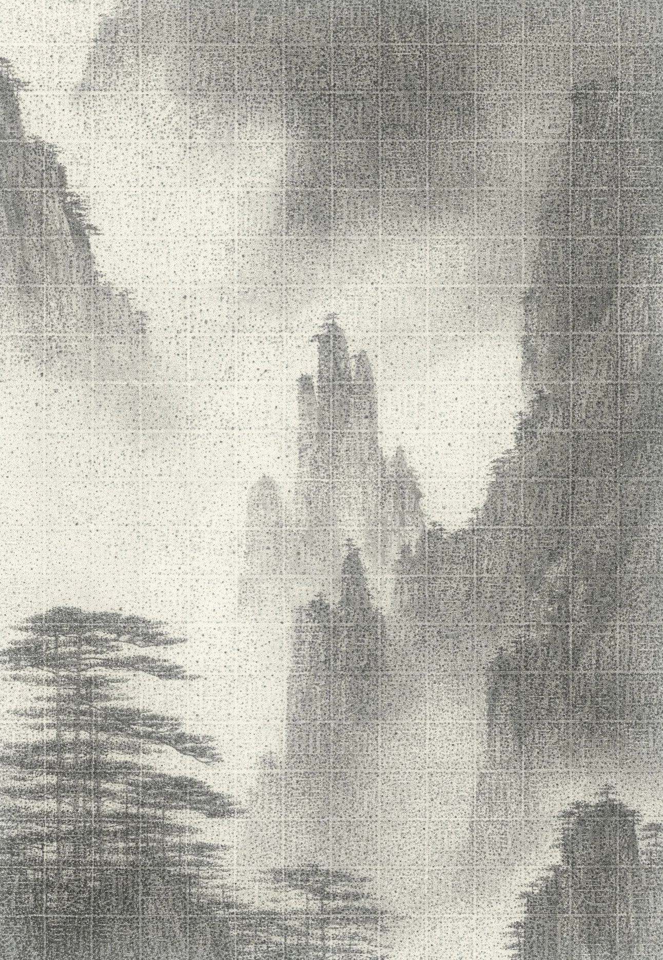 當代水墨藝術家李君毅畫的山水畫